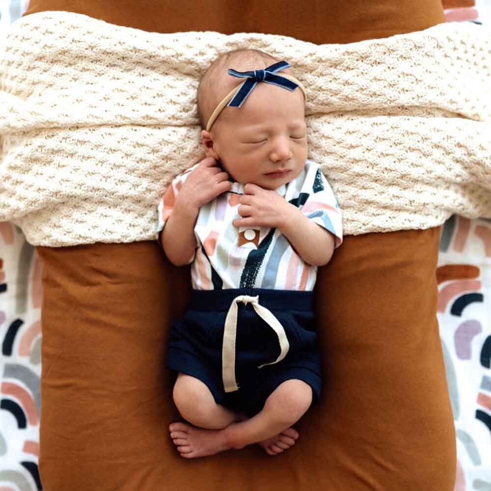 Organic Cotton Rib Shorts