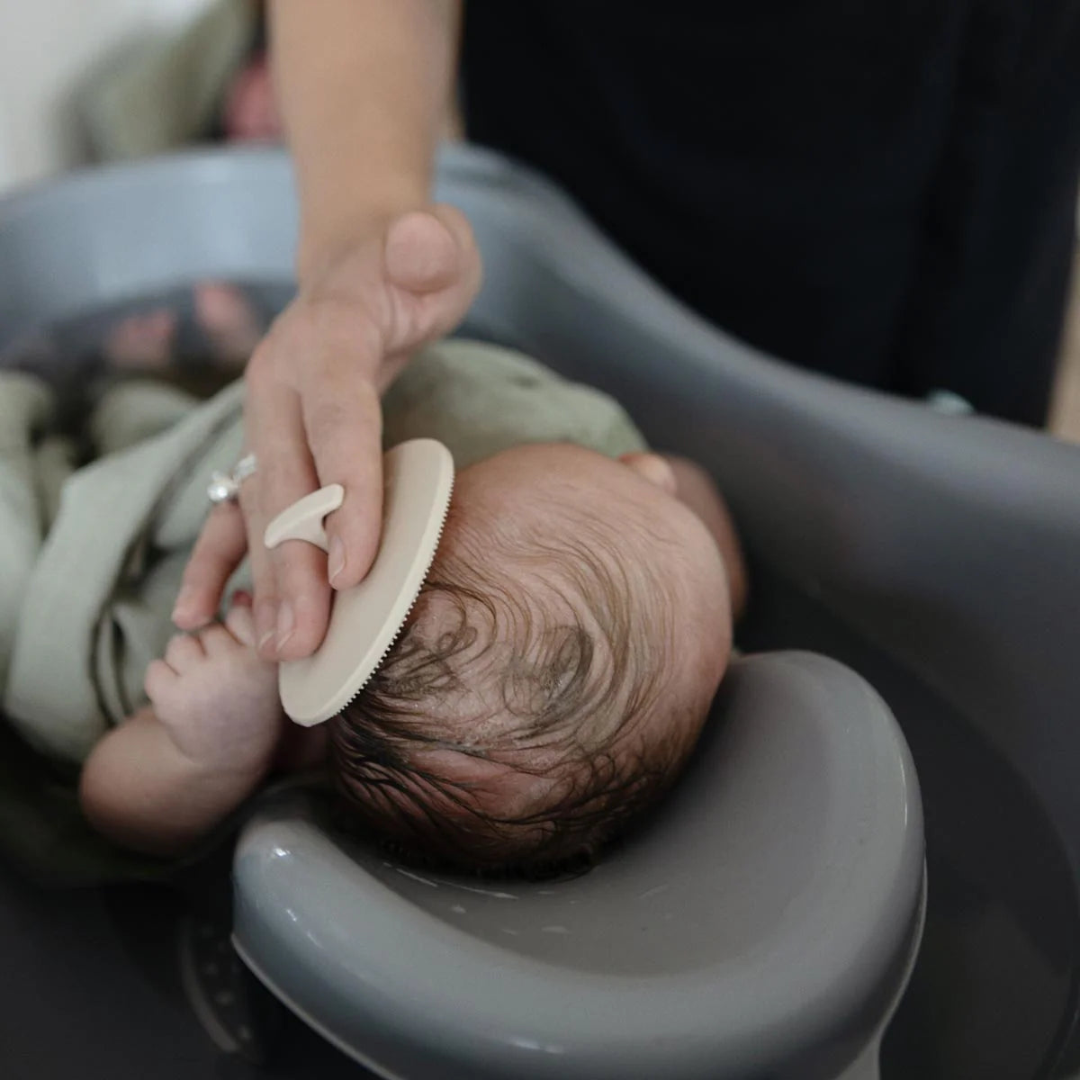 Mushie Cradle Cap Brush