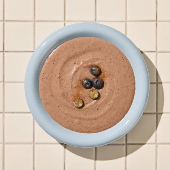 Oats Blueberry Banana Puree