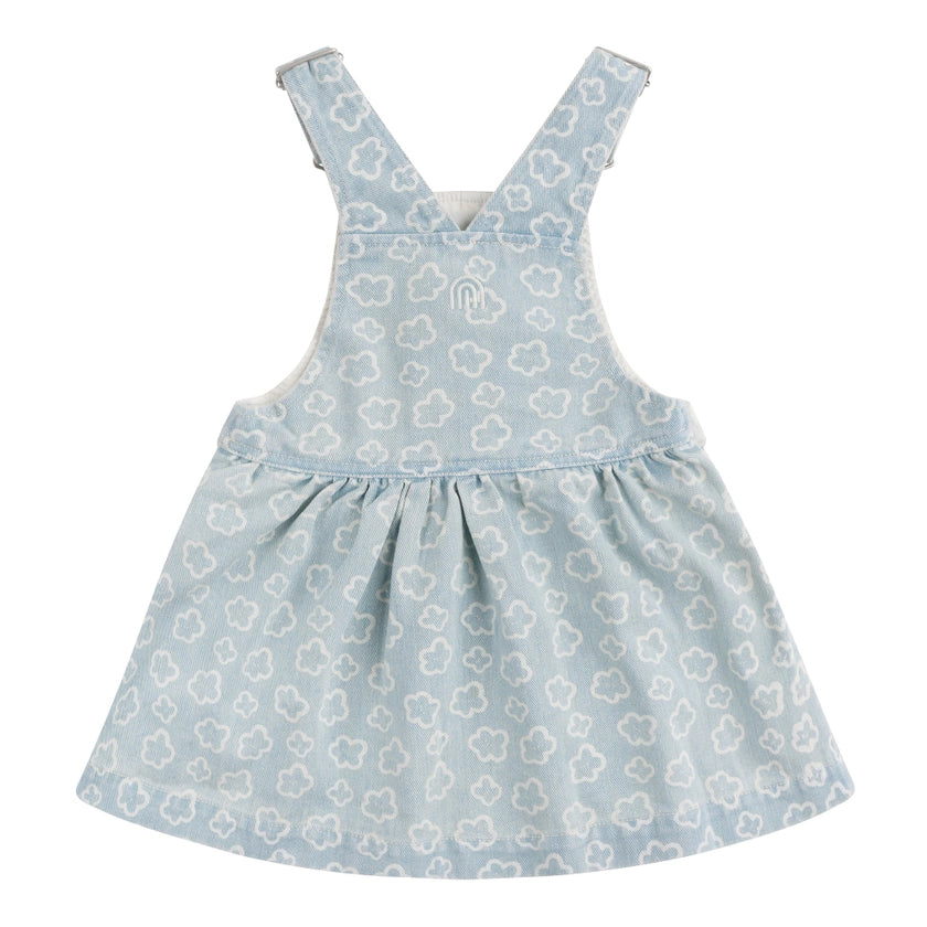 Washed Denim Pinafore