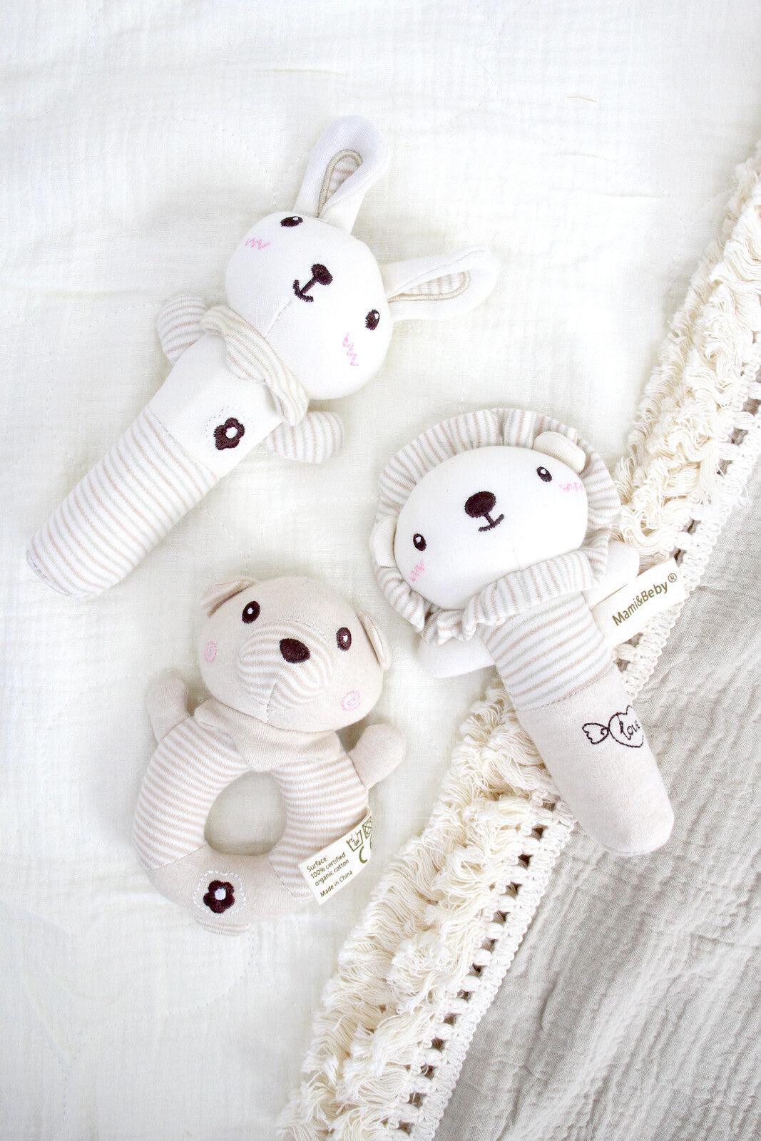 Lions 2 Pack Rattles