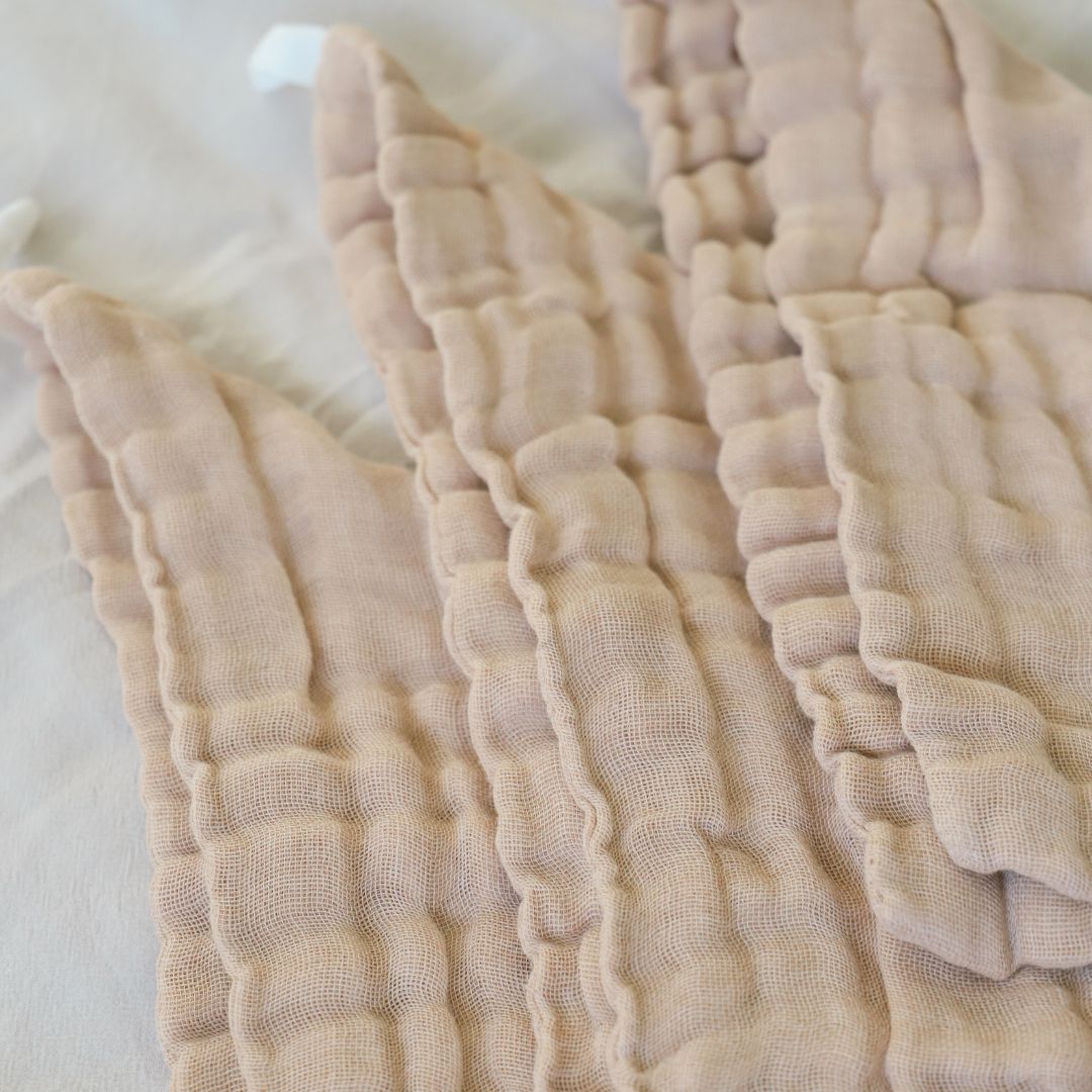 Organic Muslin Baby Wipes (5-Pack)