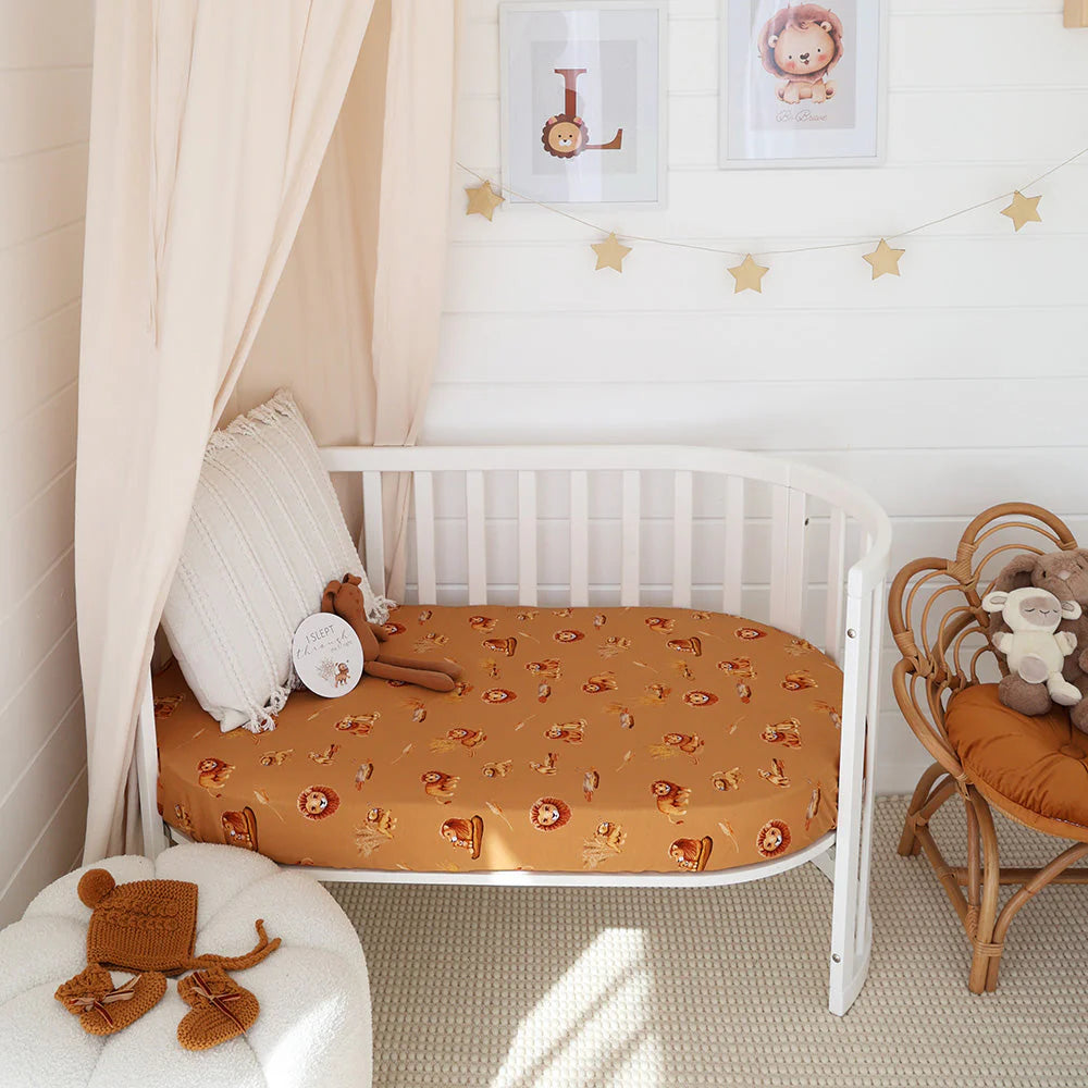 Organic Fitted Cot Sheet