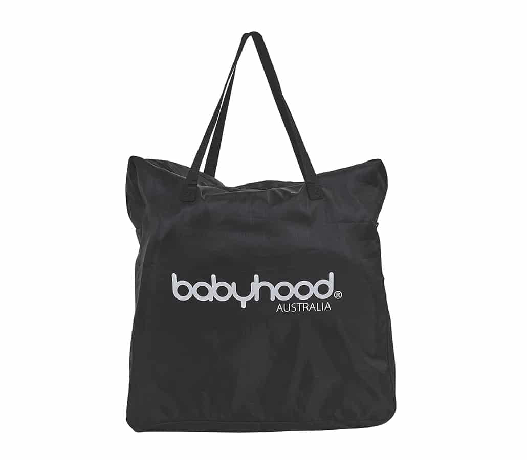 Babyhood Rocking Travel Bassinet - Beige or Light Grey - available to order