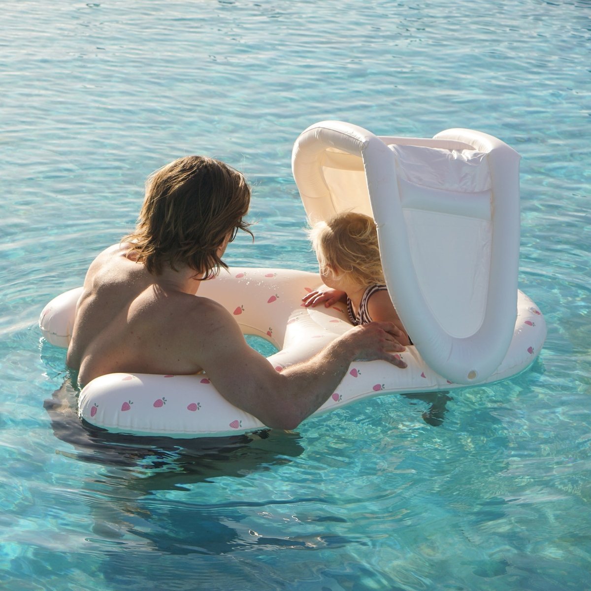 Float Together Baby Seat - Strawberry Sunshine