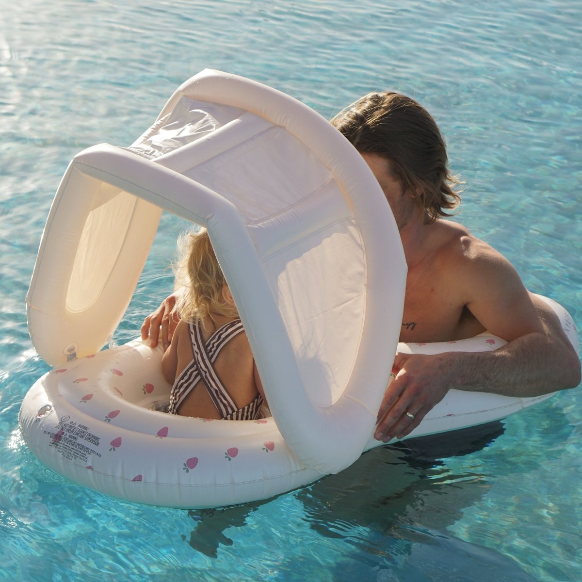 Float Together Baby Seat - Strawberry Sunshine