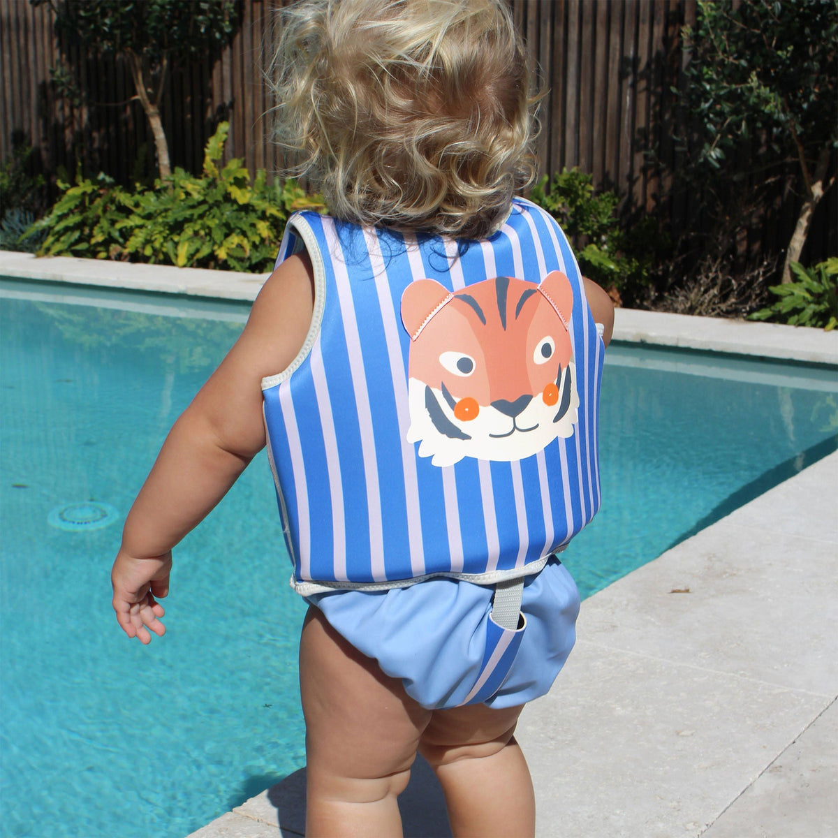 Kids Swim Vest - Tino the Tiger