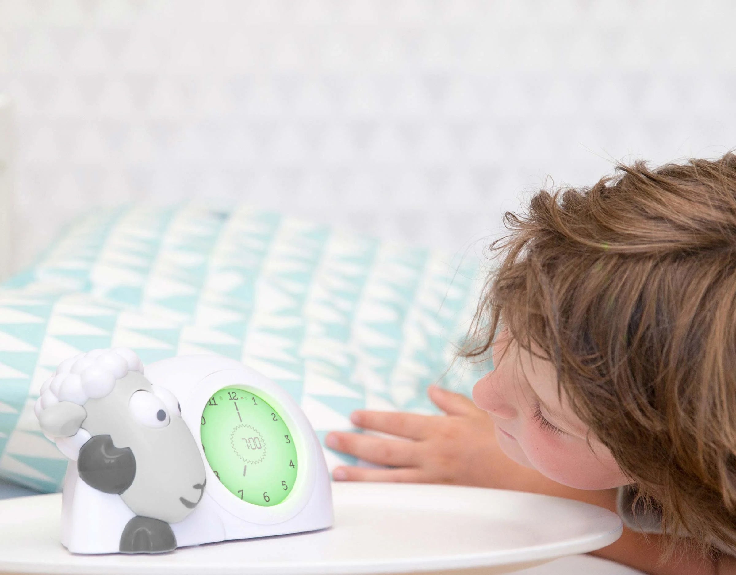 ZAZU Sleep Trainer Clock - Sam The Sheep