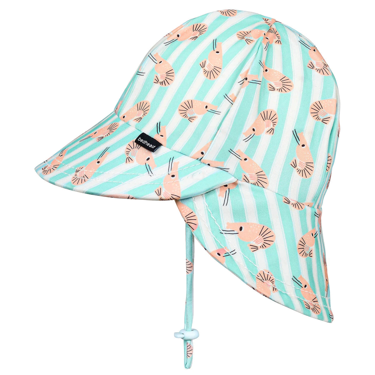 Swim Legionnaire Flap Beach Hat - Lil' Shrimp