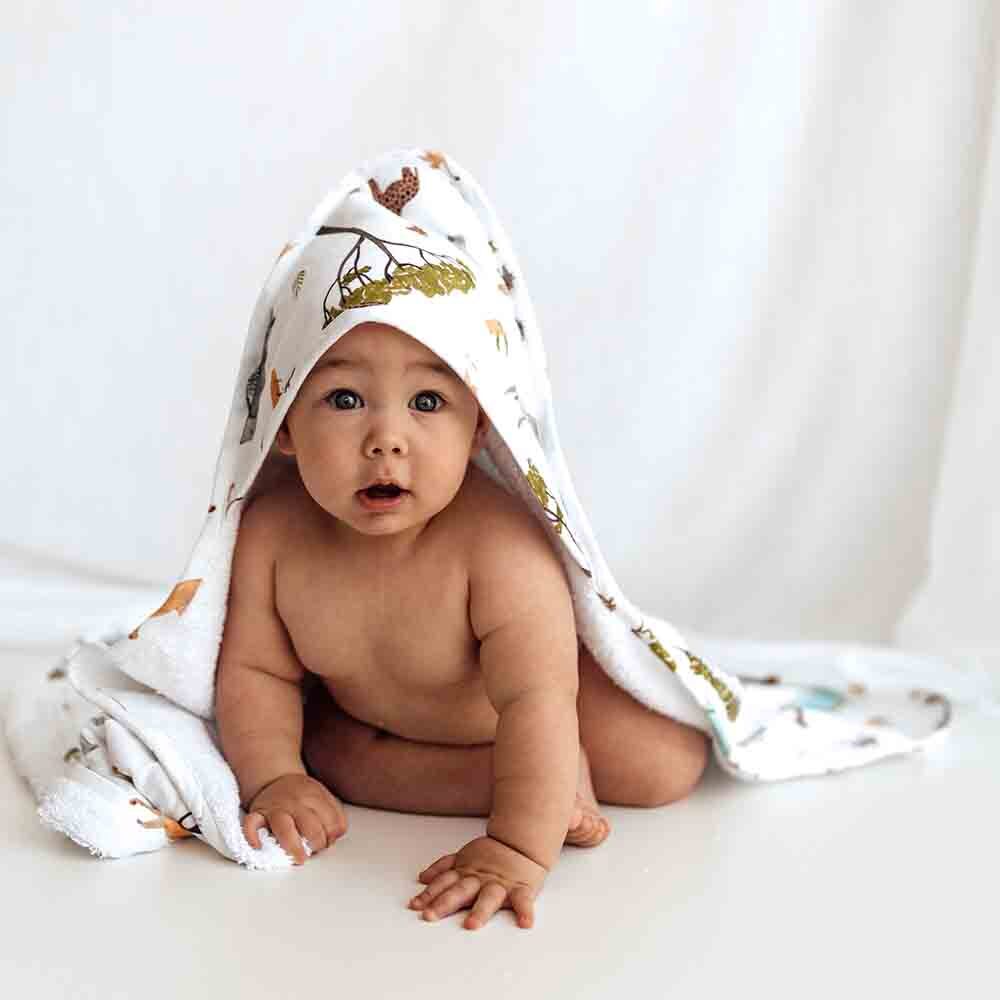 Organic Hooded Baby Towel