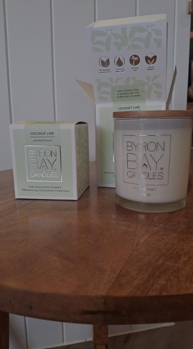 Byron Bay Candles Coconut & Lime