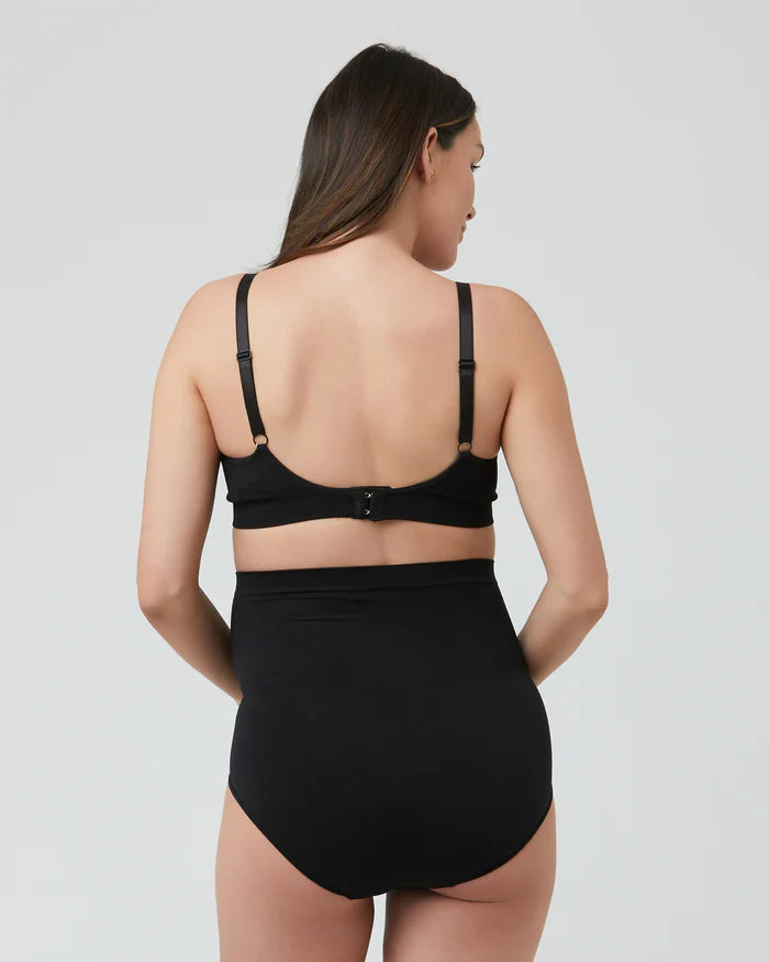 Ripe Seamless Pumping & Nursing Bra Black