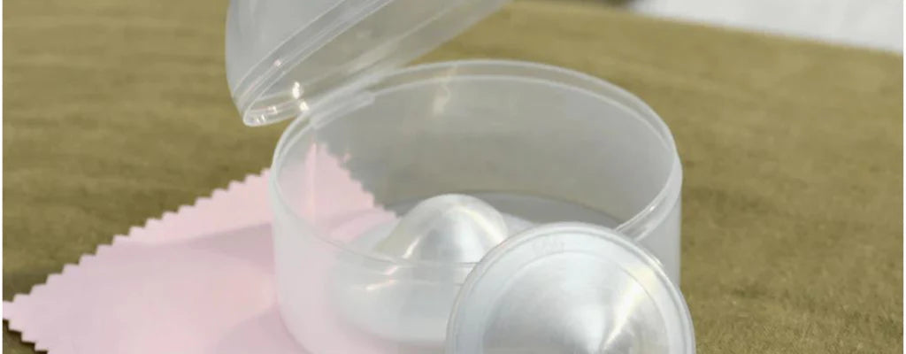 Silver Nipple Cups 2 Pack