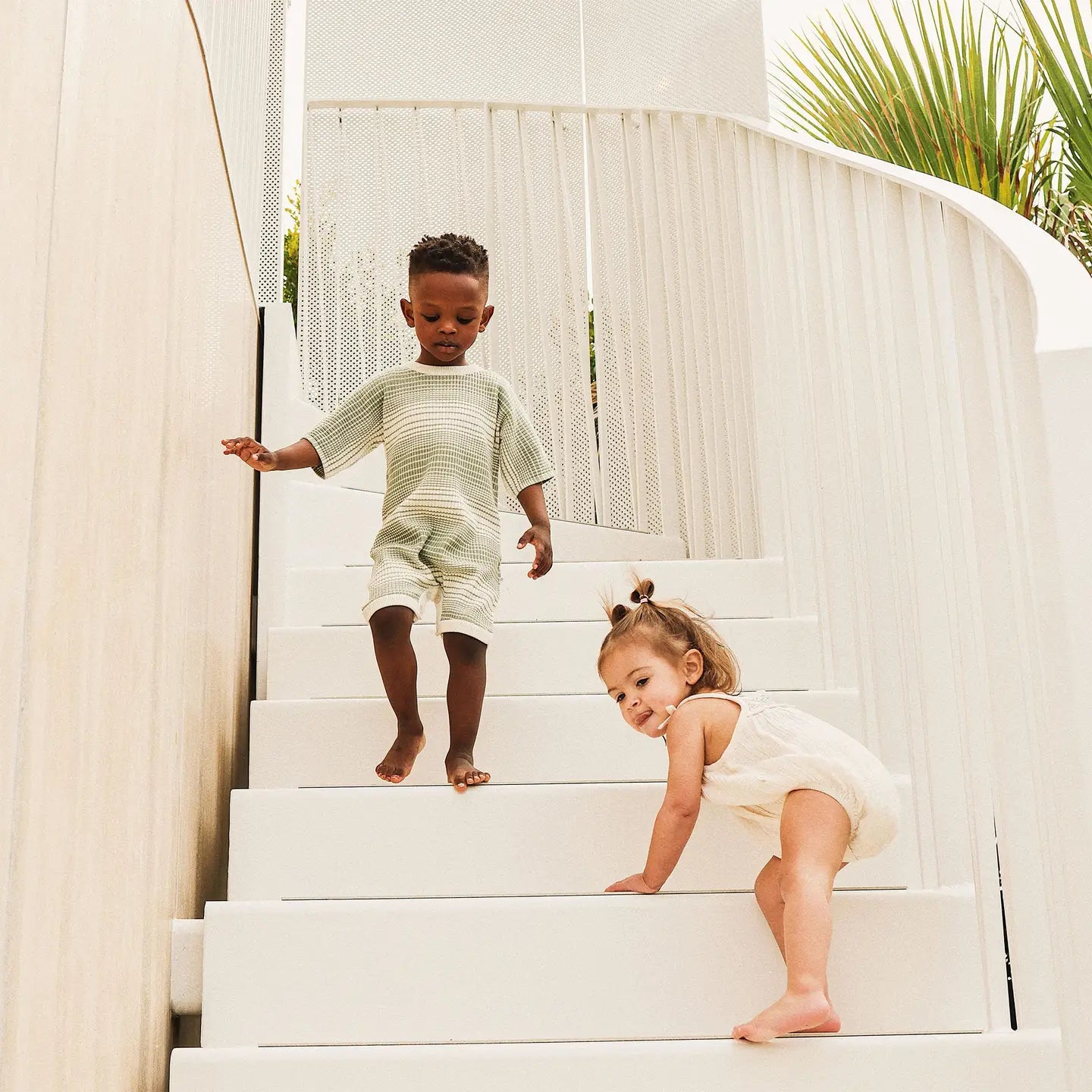 Slouchy Rib Knit Romper Forest Sage