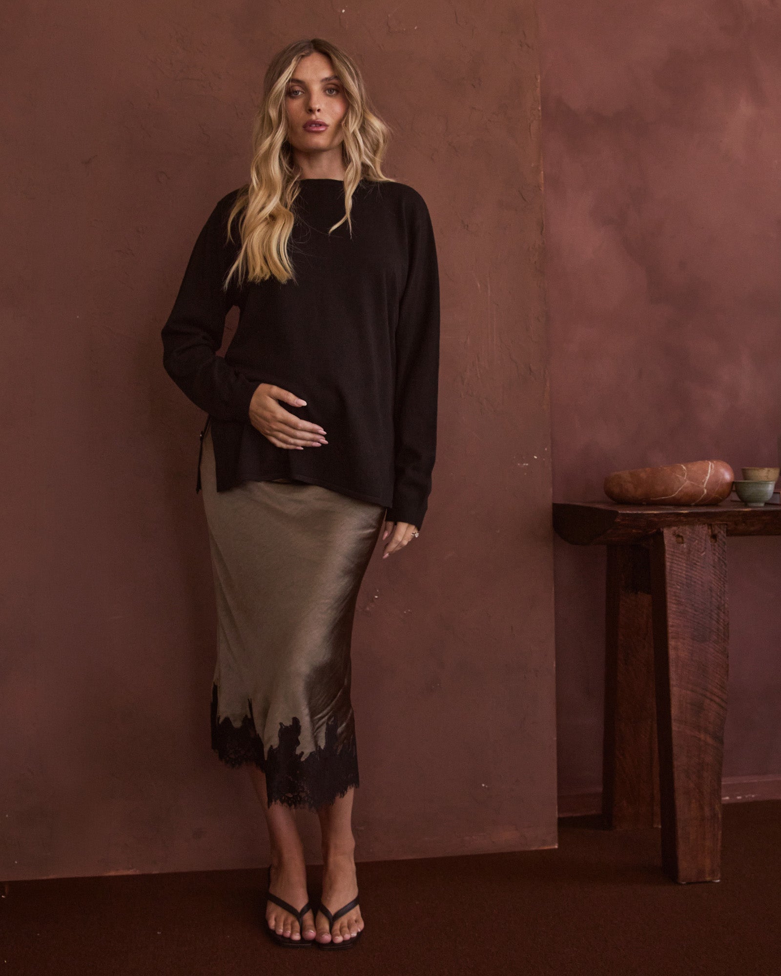 Soft Knit Feeding Top