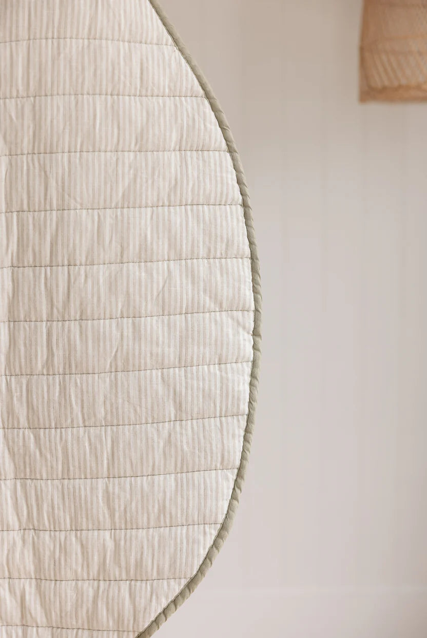 French Linen Play Mat