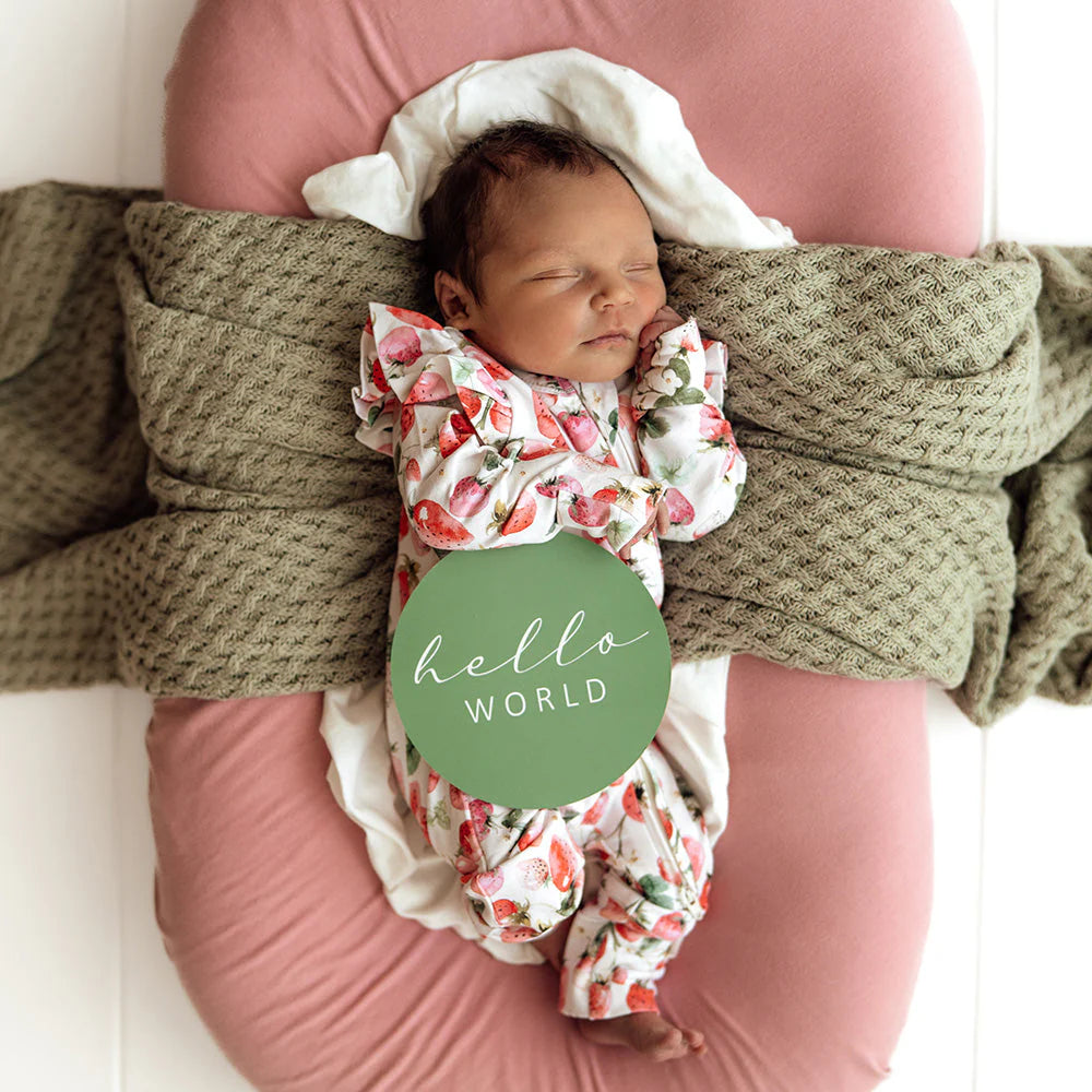 Snuggle Hunny Reversible Milestone Cards