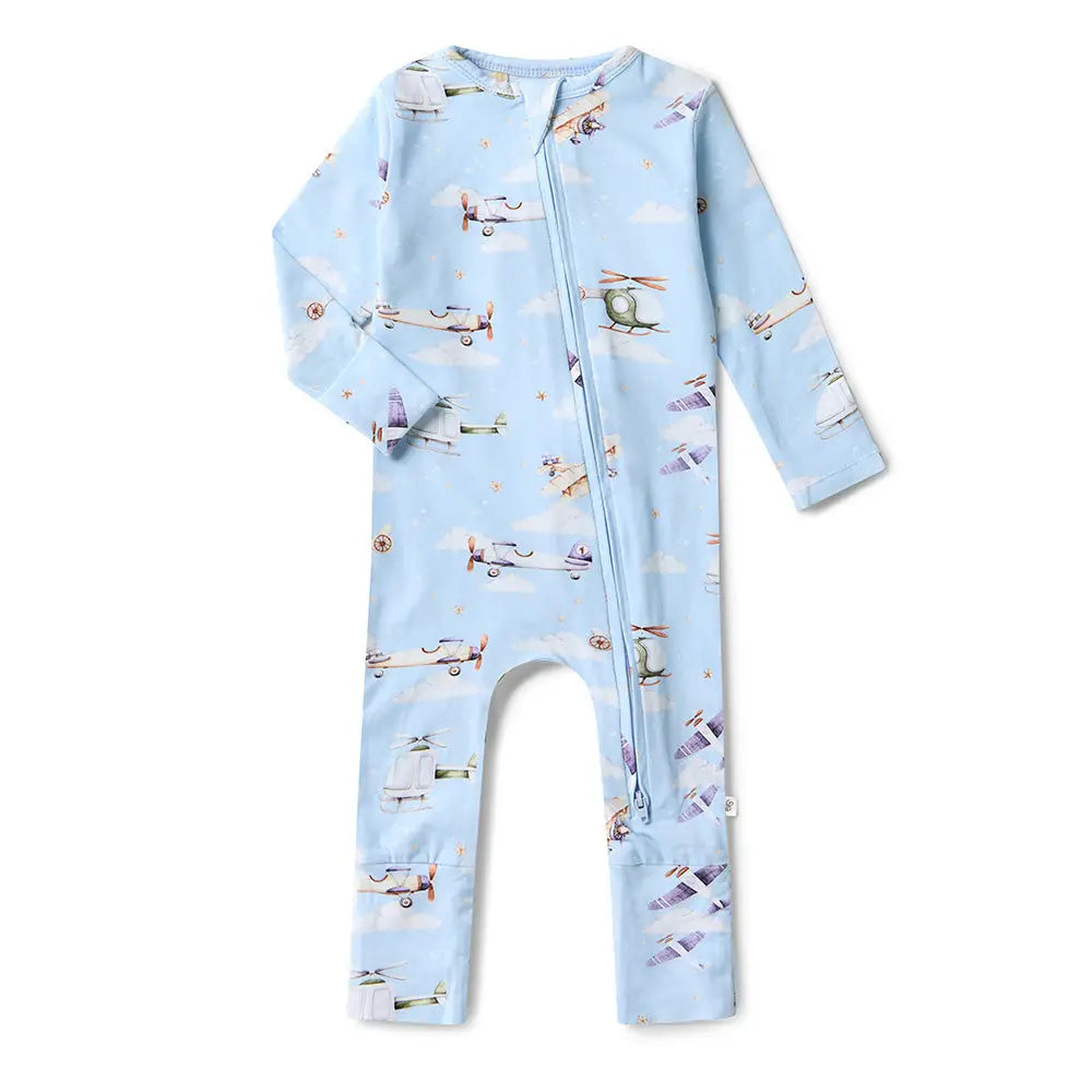 Taking Flight Organic Snugglesuit Convertible Romper
