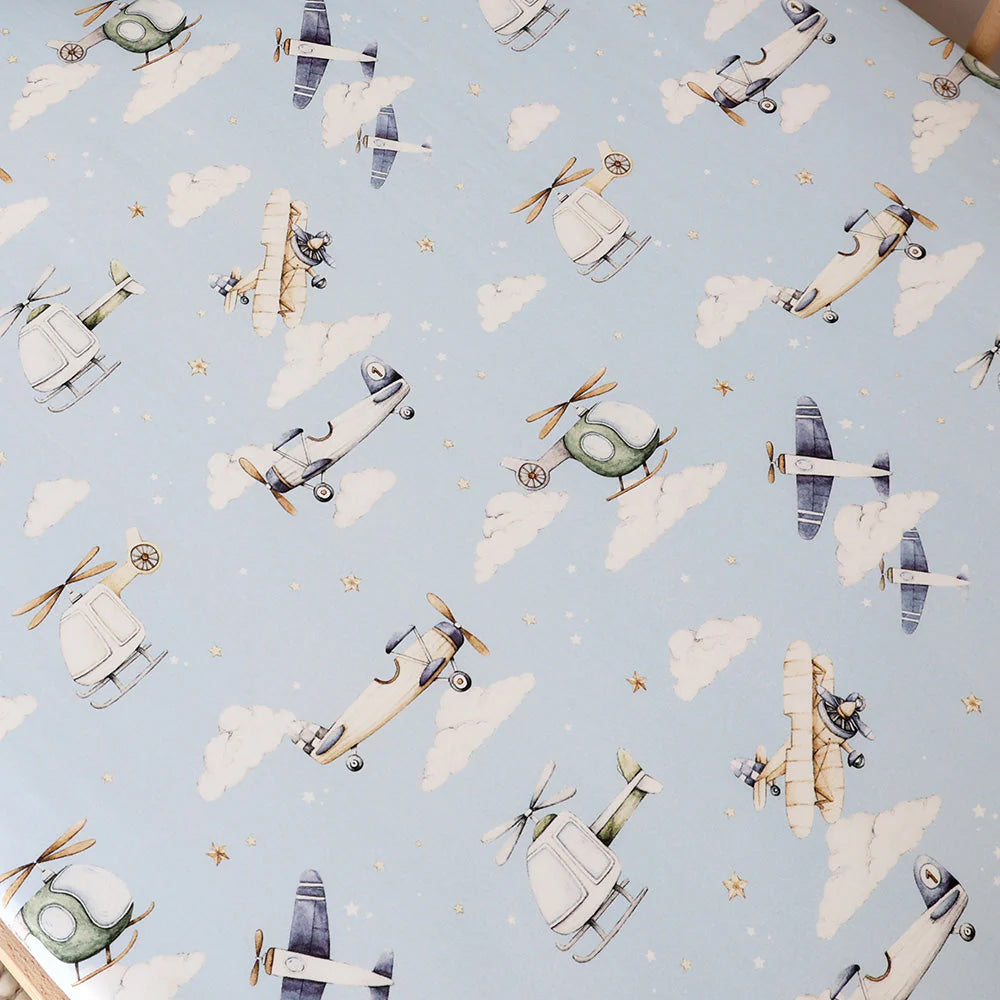 Organic Fitted Cot Sheet