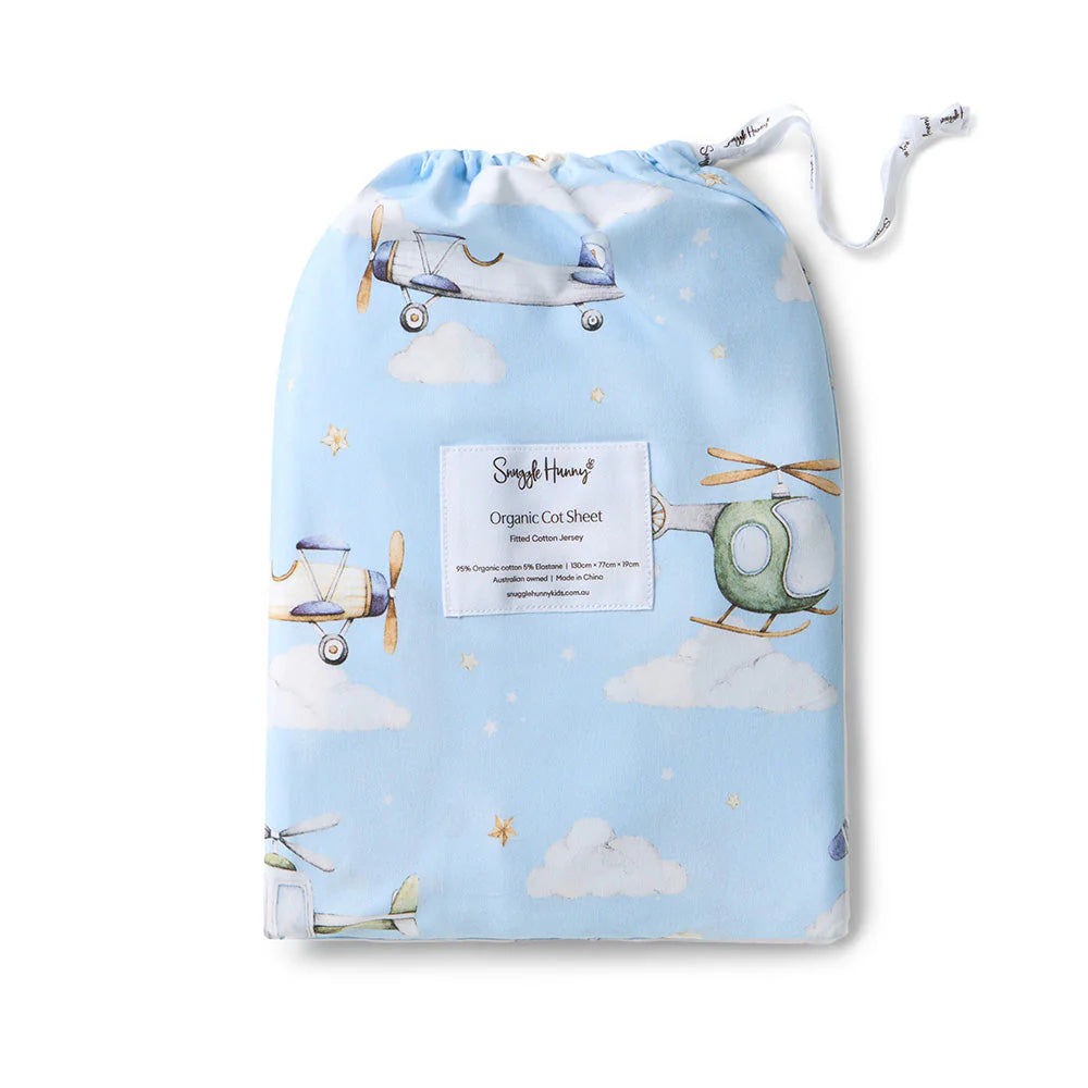 Organic Fitted Cot Sheet