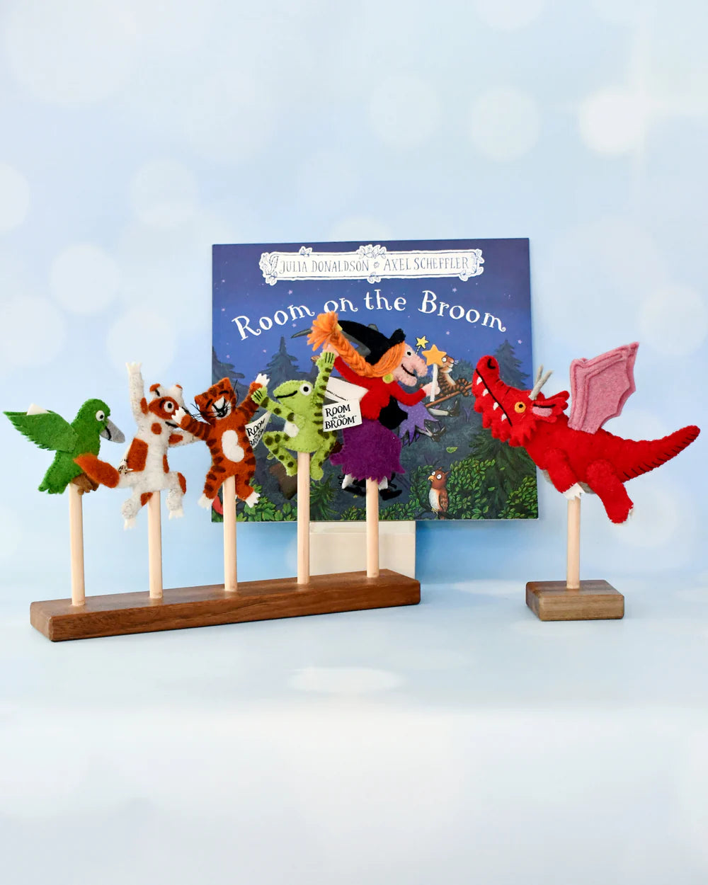 The Room On The Broom® Finger Puppets Set