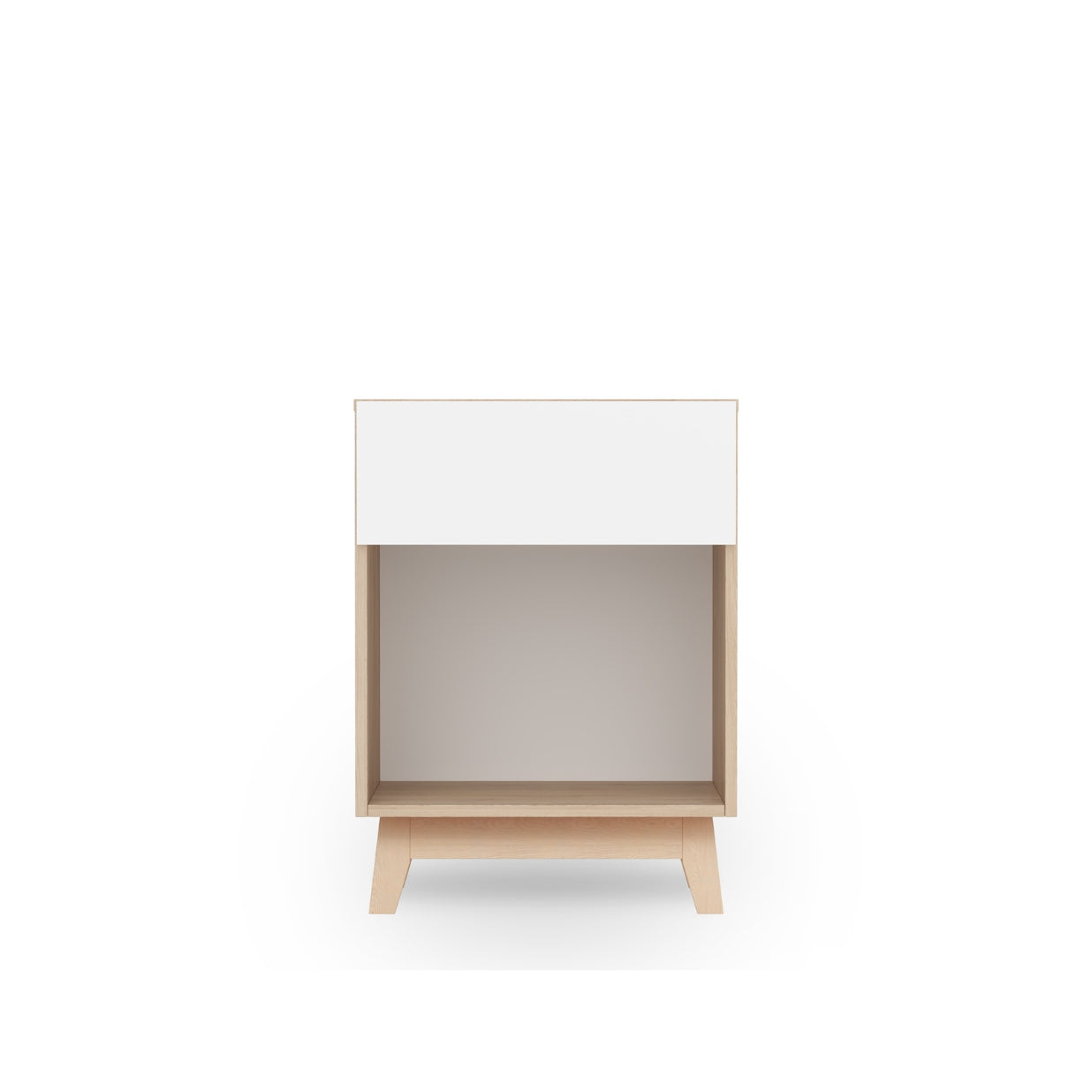 BabyRest Tommi Bedside - White or Oak/White - available to order