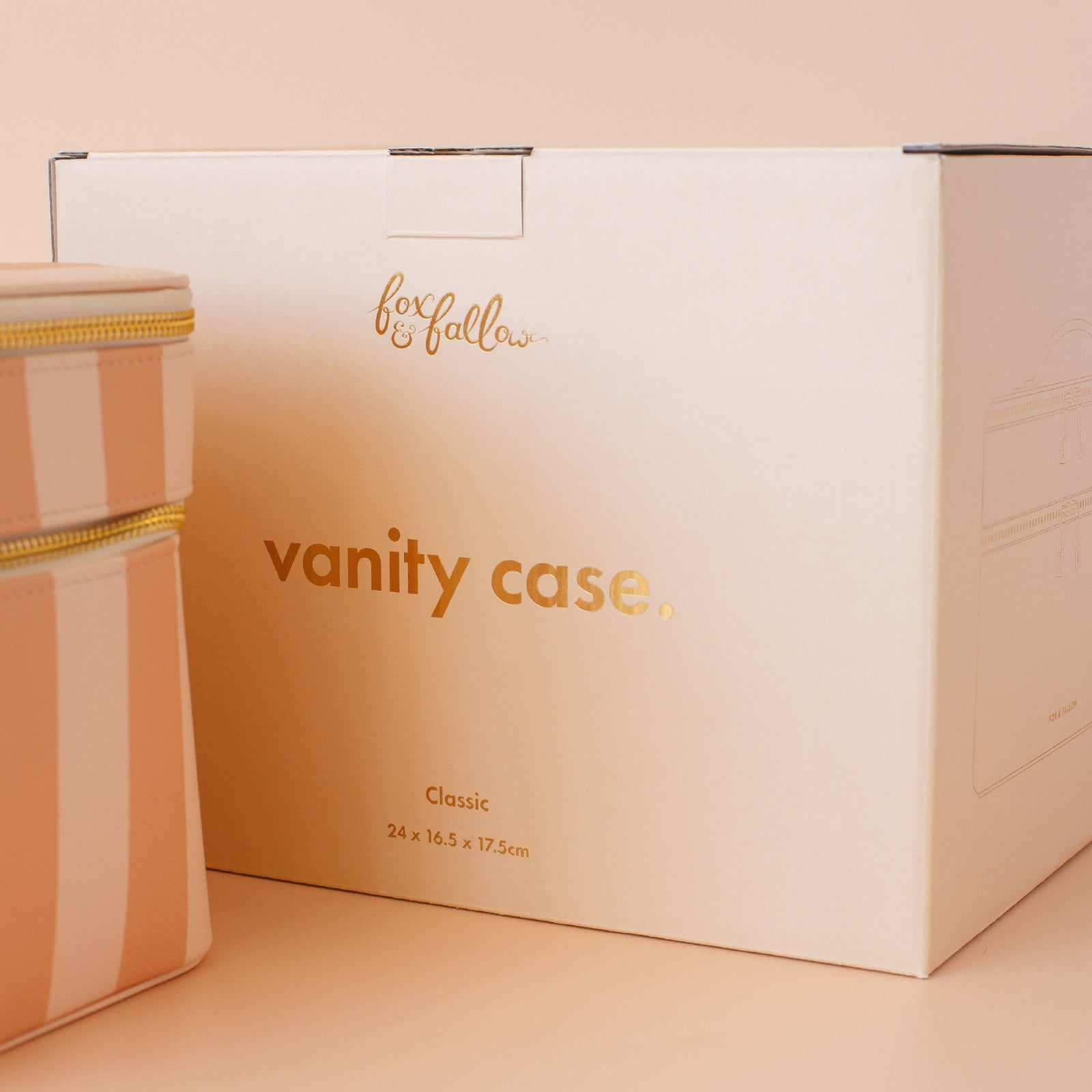 Fox & Fallow Vanity Case - 'The Classic'
