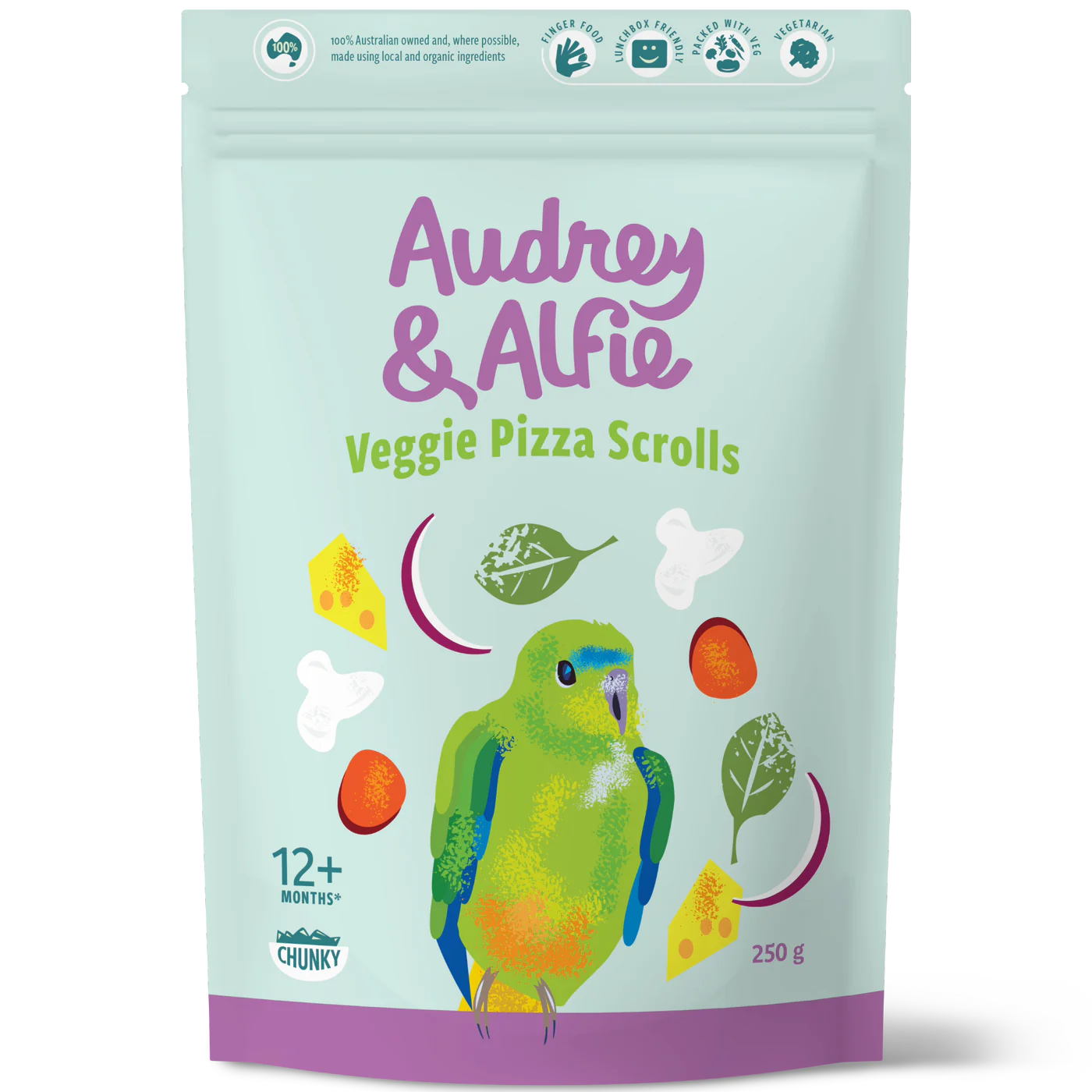 Veggie Pizza Scrolls