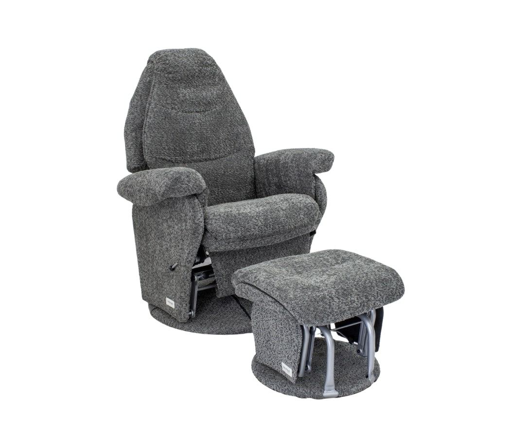 Vogue Feeding Glider Chair & Ottoman - On display & Available to order