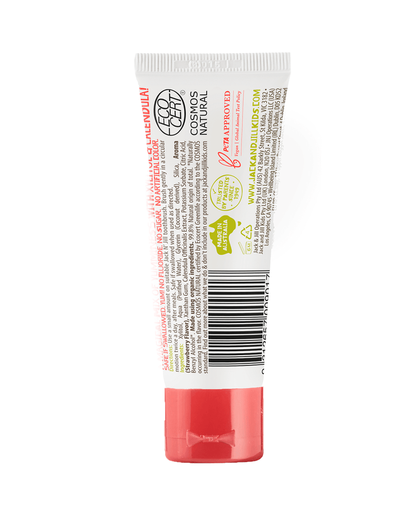 Natural Certified Toothpaste - Strawberry