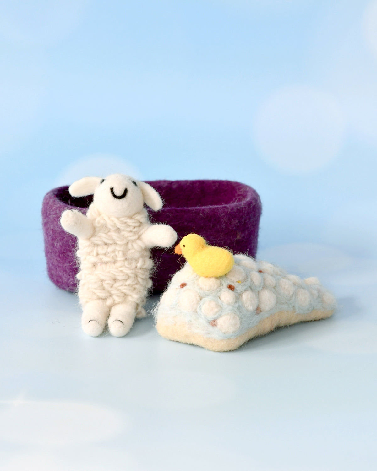 Where Is The Green Sheep? Bath Sheep Play Set