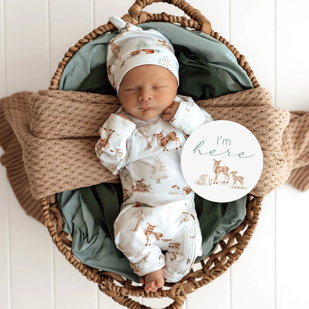 Snuggle Hunny Reversible Milestone Cards