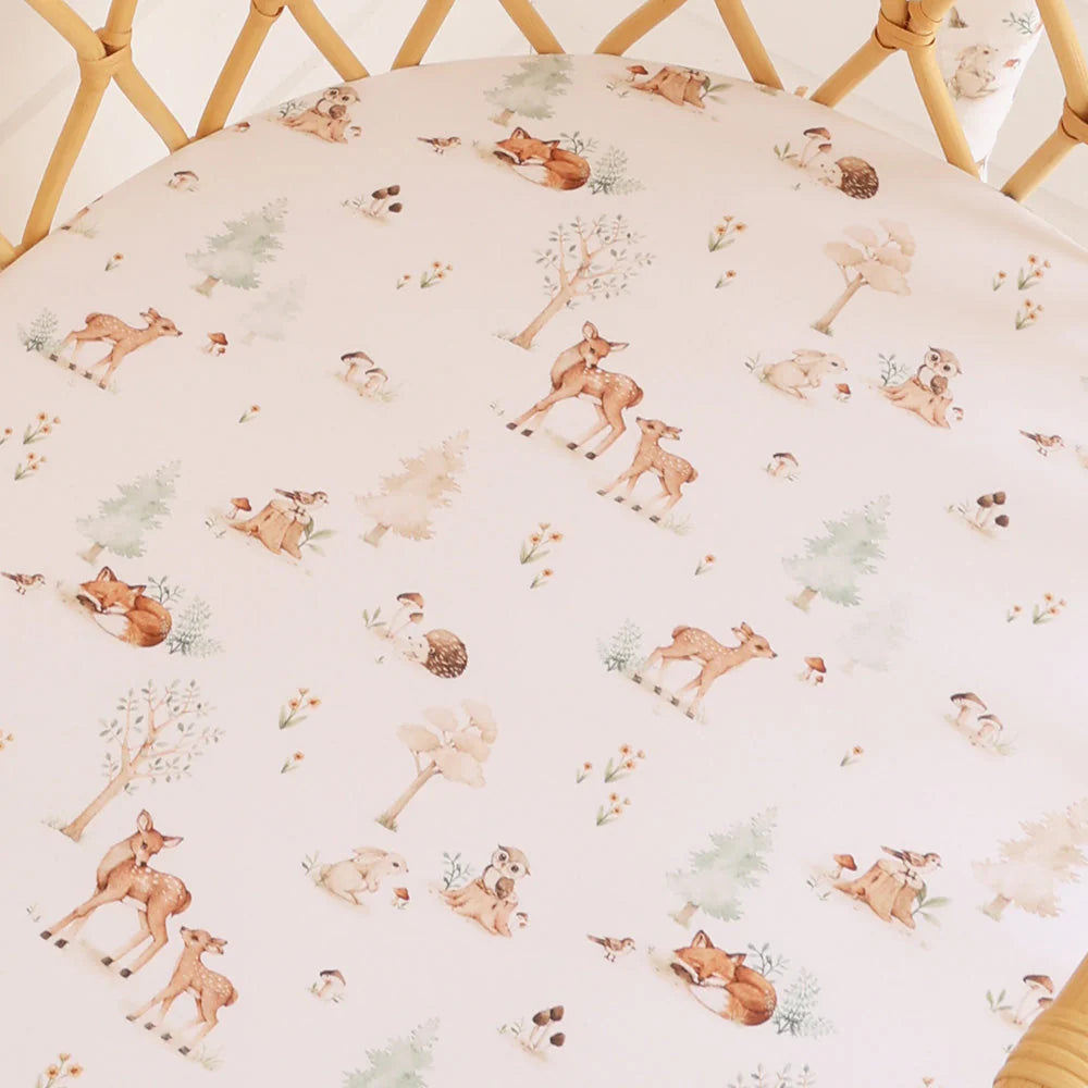 Snuggle Hunny Organic Fitted Bassient Sheet