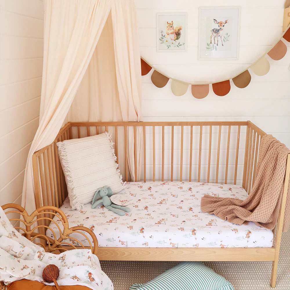 Organic Fitted Cot Sheet