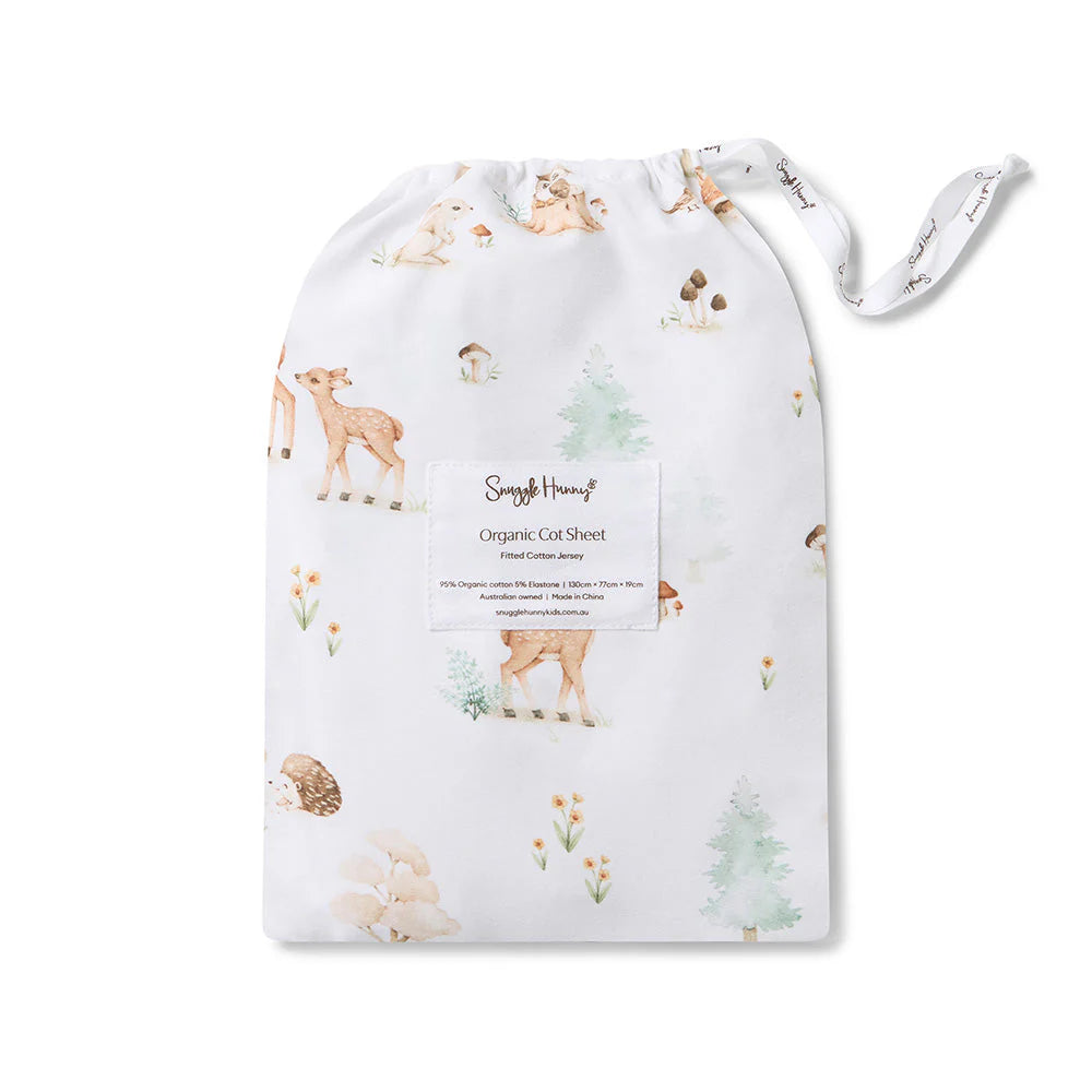 Organic Fitted Cot Sheet
