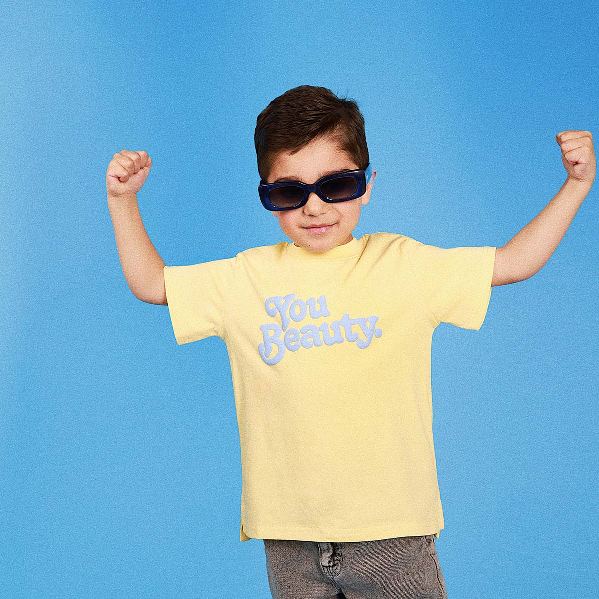 You Beauty Kids Tee Lemon