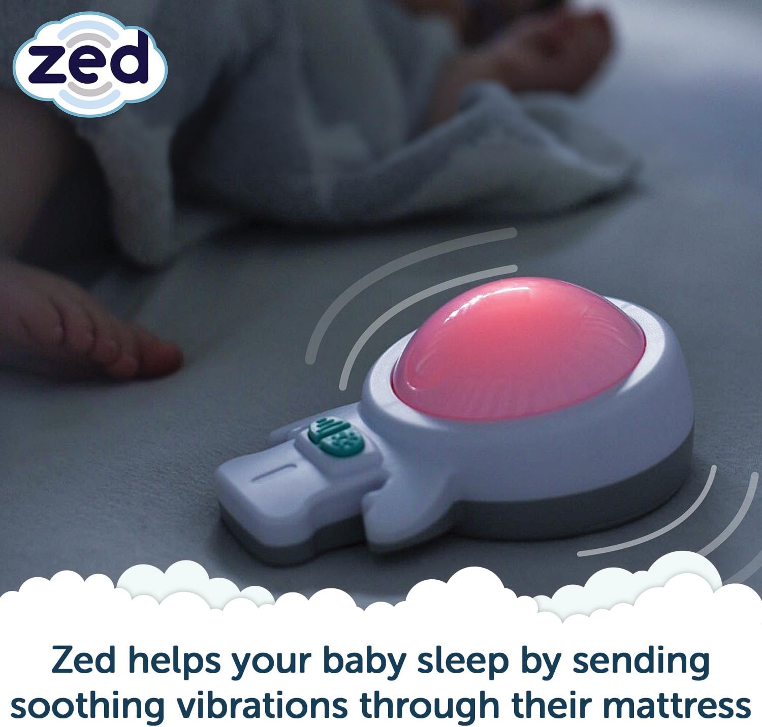 Zed Sleep Soother With Vibration and Night Light