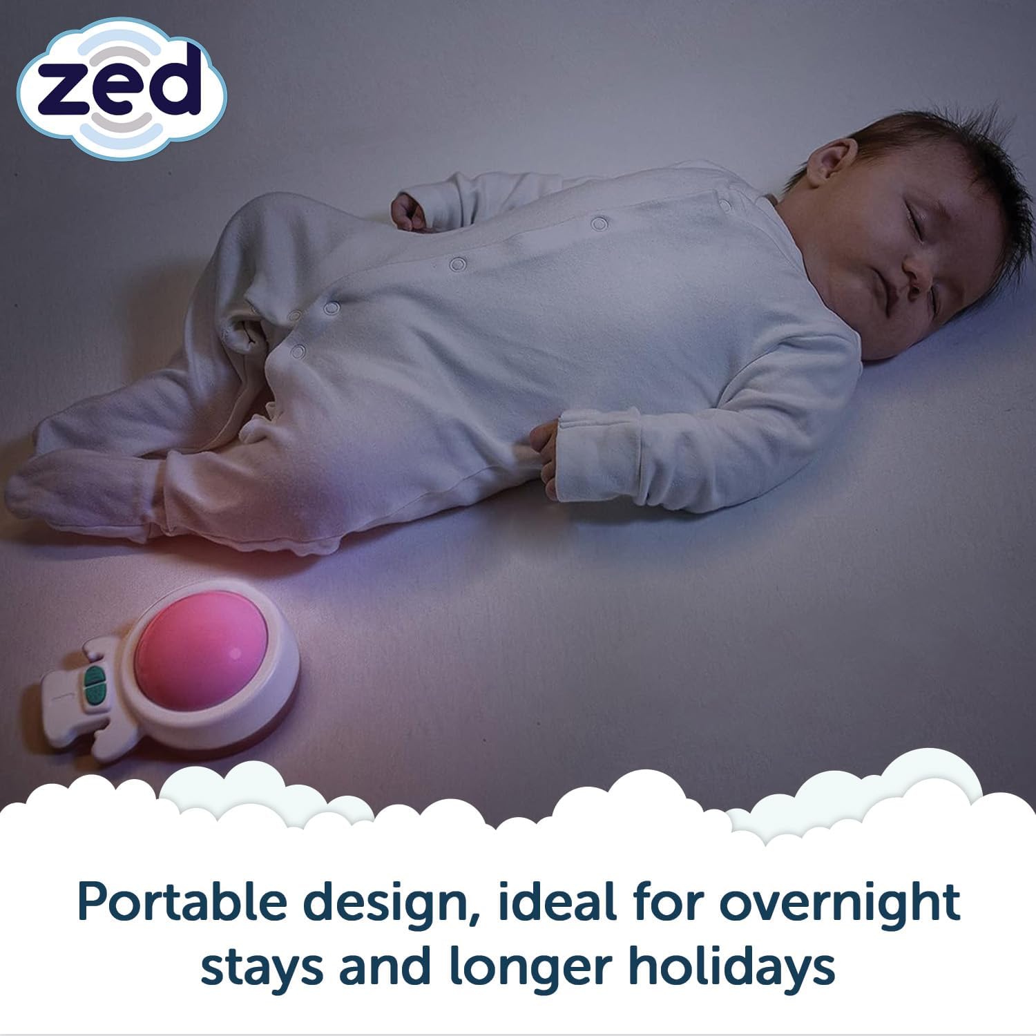 Zed Sleep Soother With Vibration and Night Light