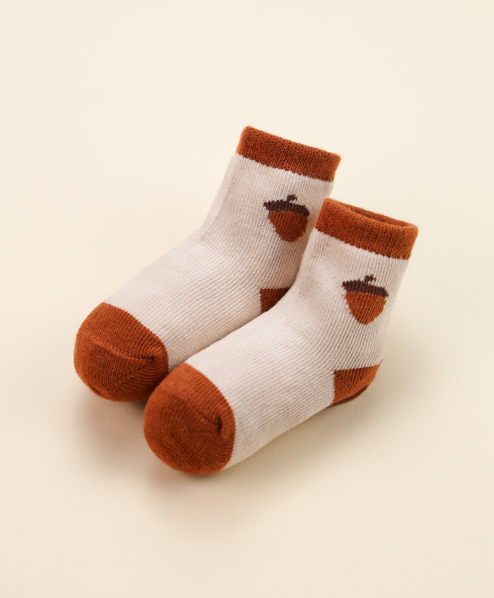 Organic Cotton Baby Socks 0-6 Months