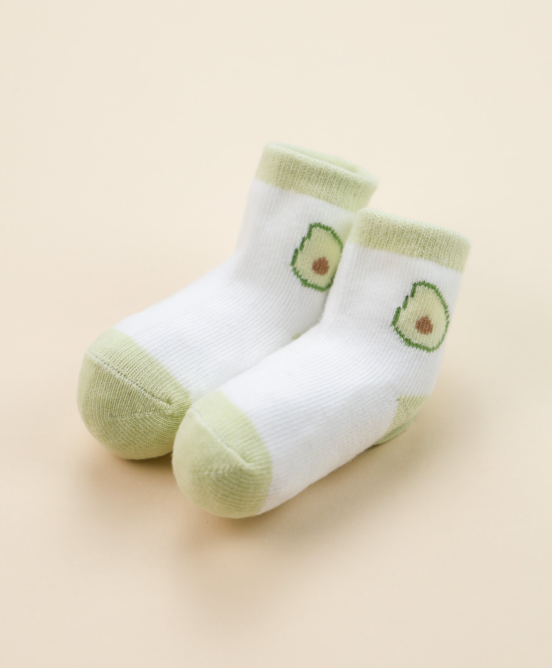 Organic Cotton Baby Socks 0-6 Months