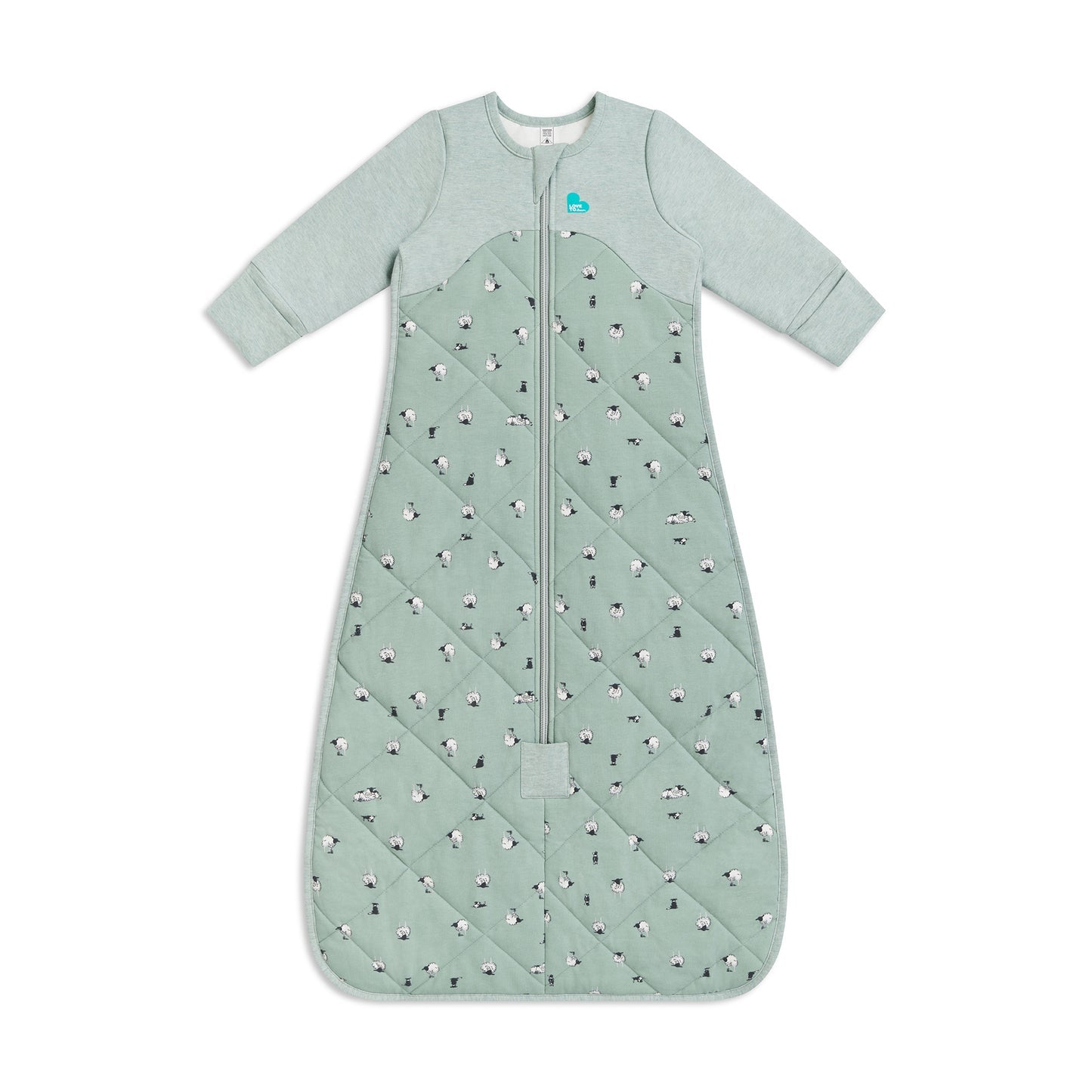 Love To Dream Sleep Bag Long Sleeve 2.5 TOG Organic Cotton & Merino Lamb's Best Friend