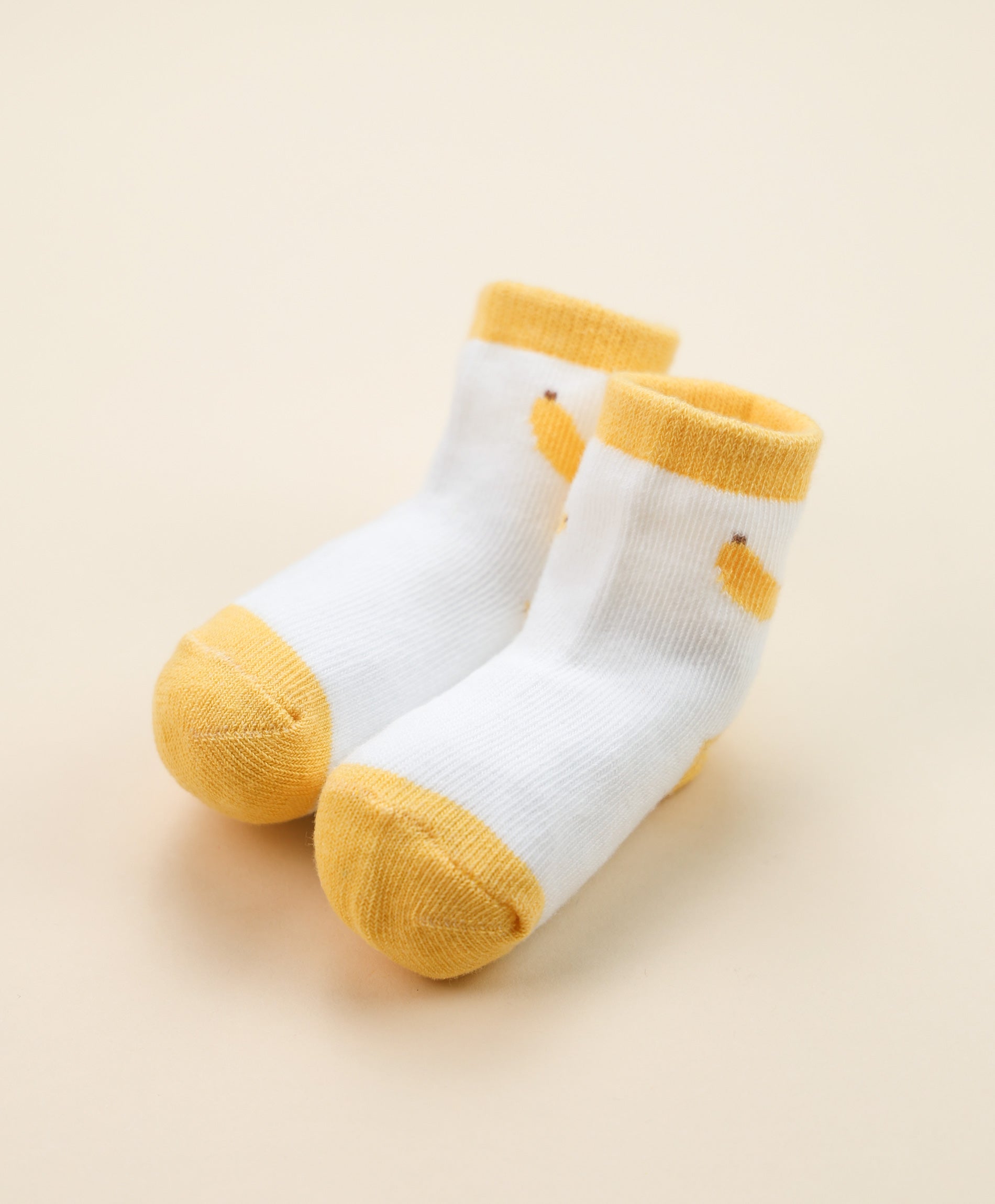 Organic Cotton Baby Socks 0-6 Months