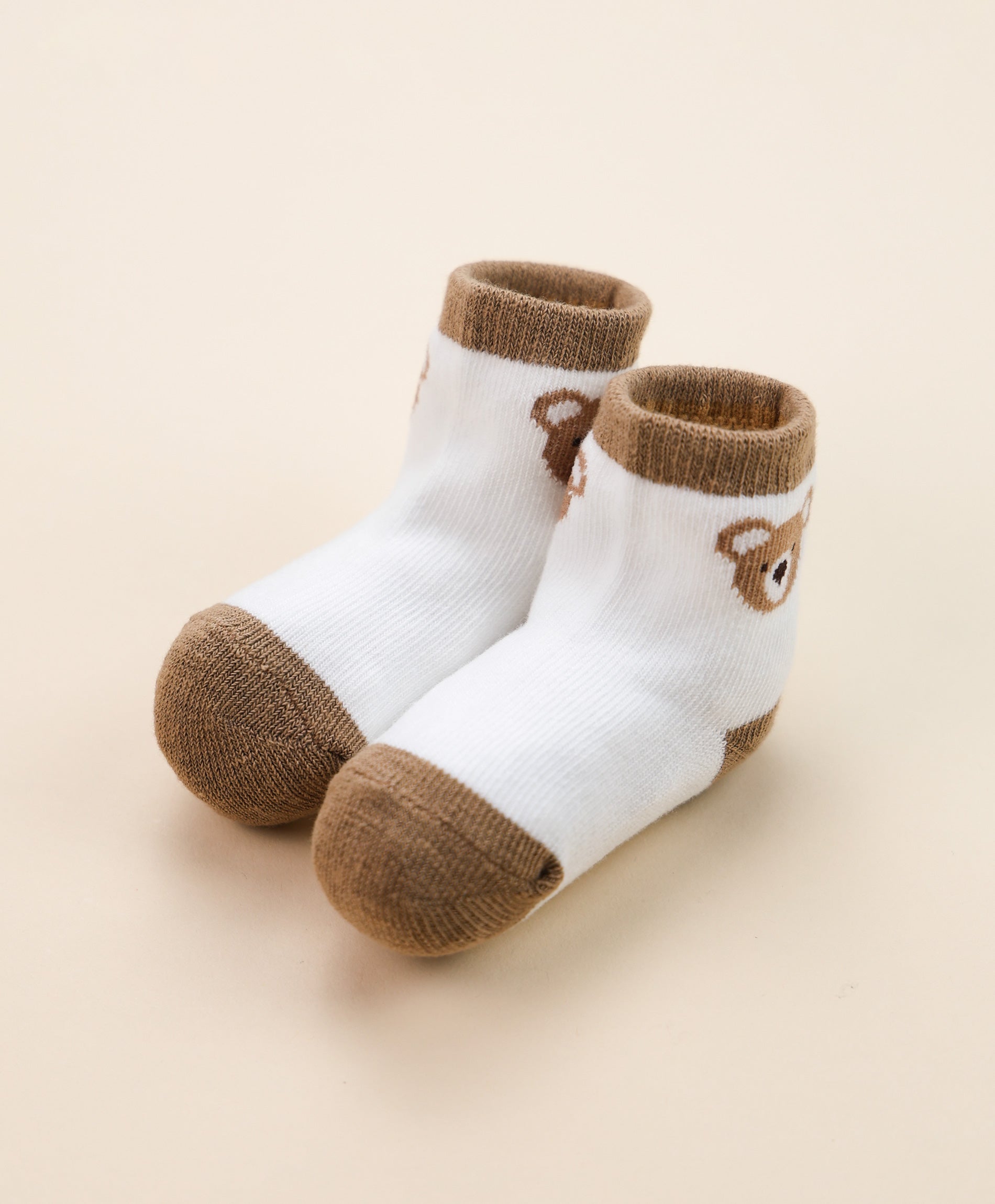 Organic Cotton Baby Socks 0-6 Months