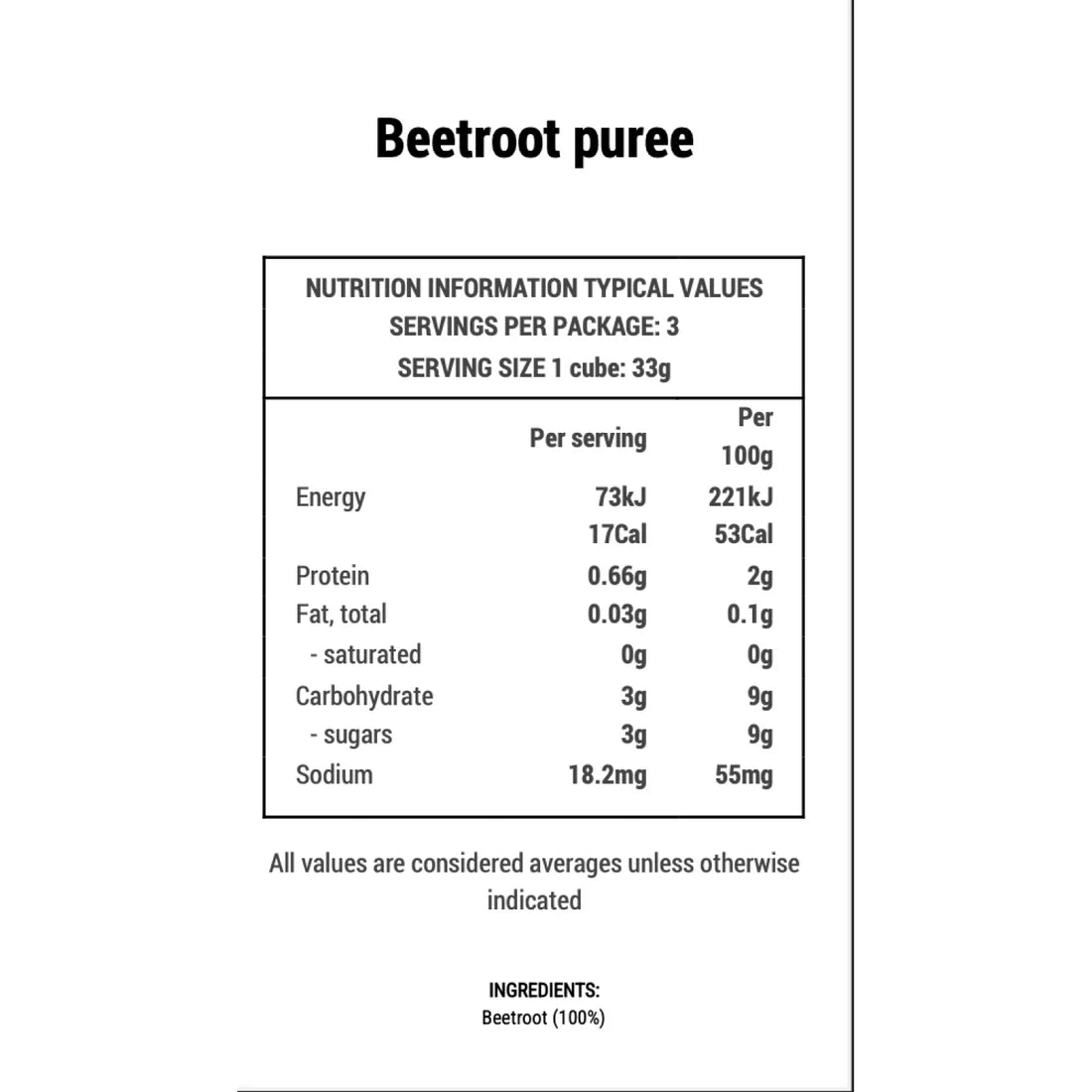 First Bites Veggie Baby Pure