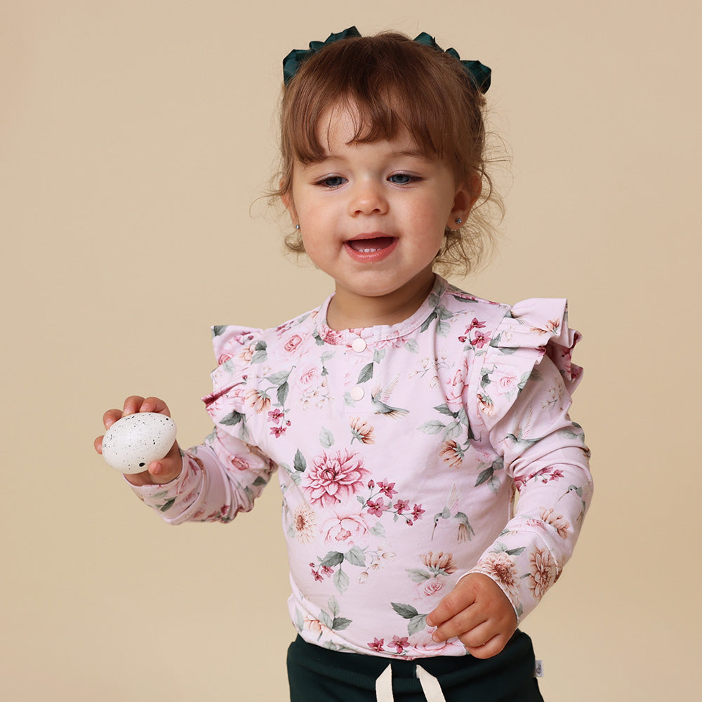 Snuggle Hunny Long Sleeve Organic Bodysuit