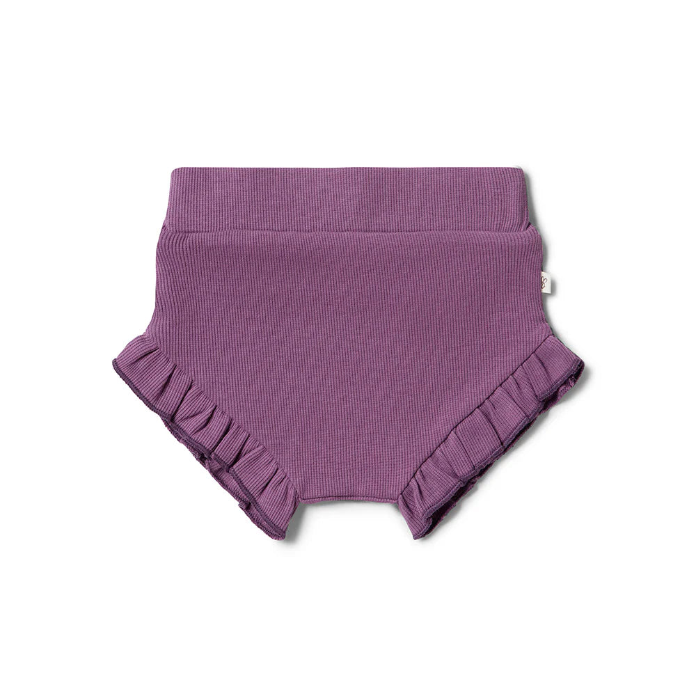 Organic Cotton Rib Bloomers