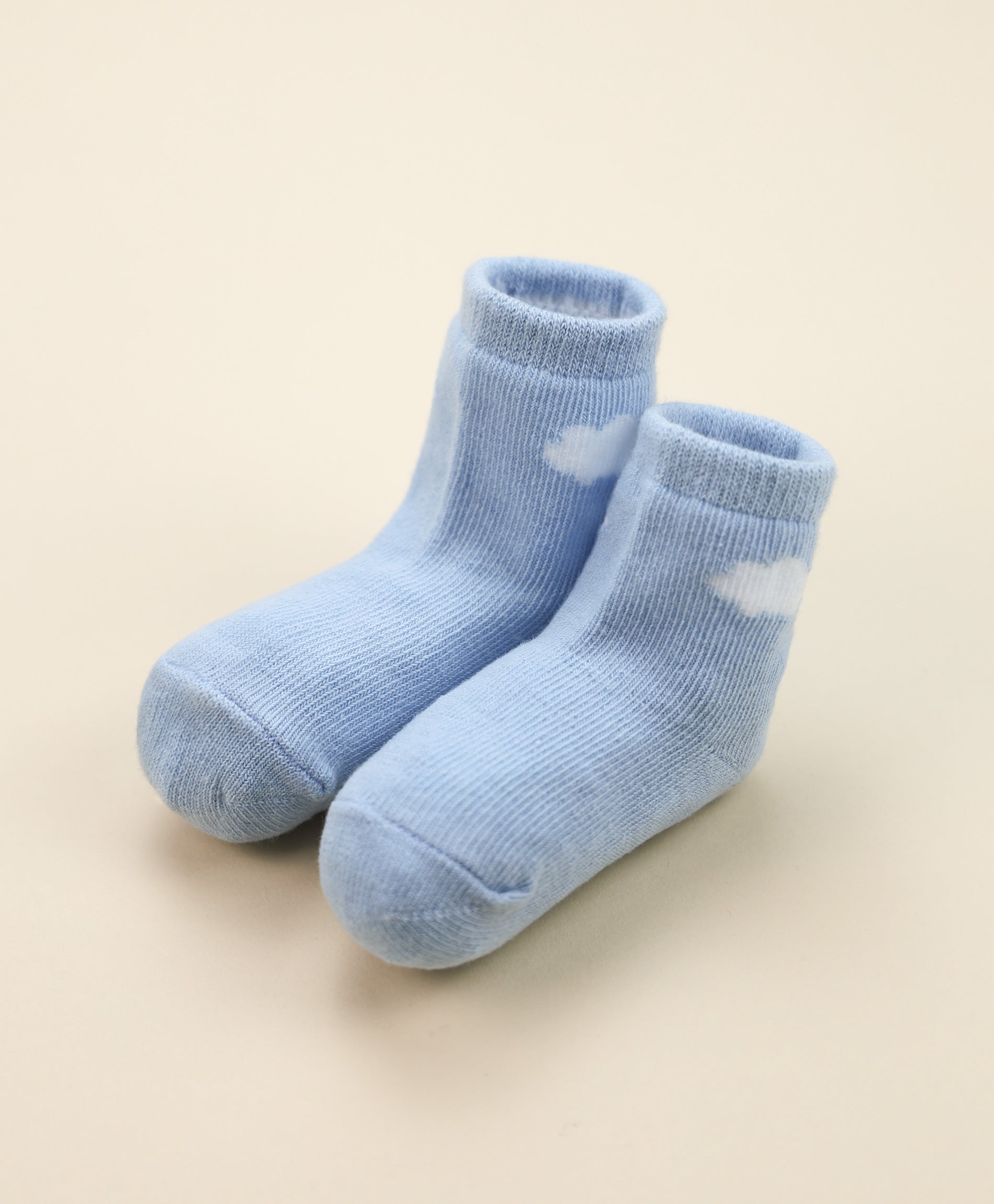 Organic Cotton Baby Socks 0-6 Months