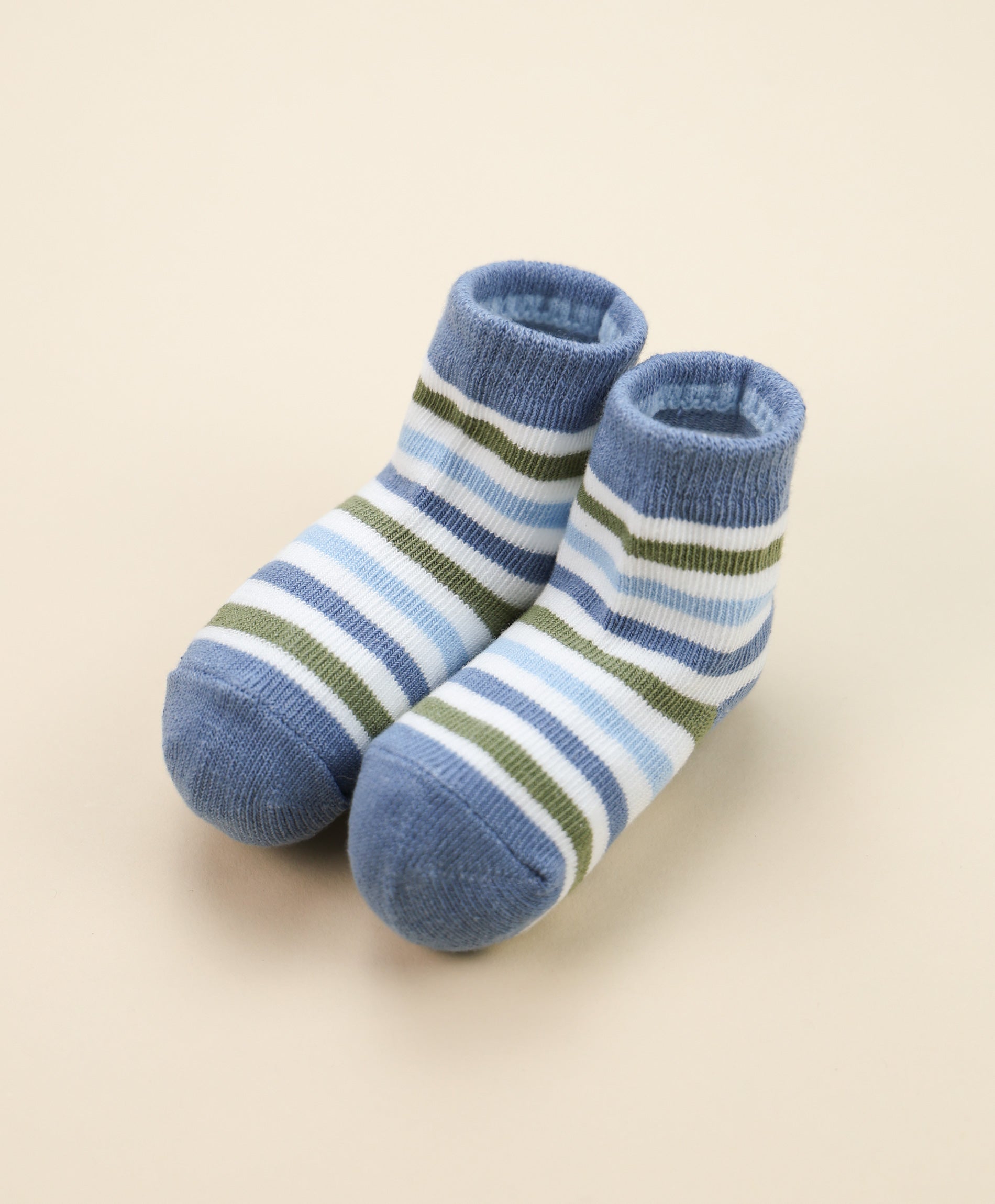 Organic Cotton Baby Socks 0-6 Months