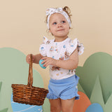Organic Cotton Rib Bloomers