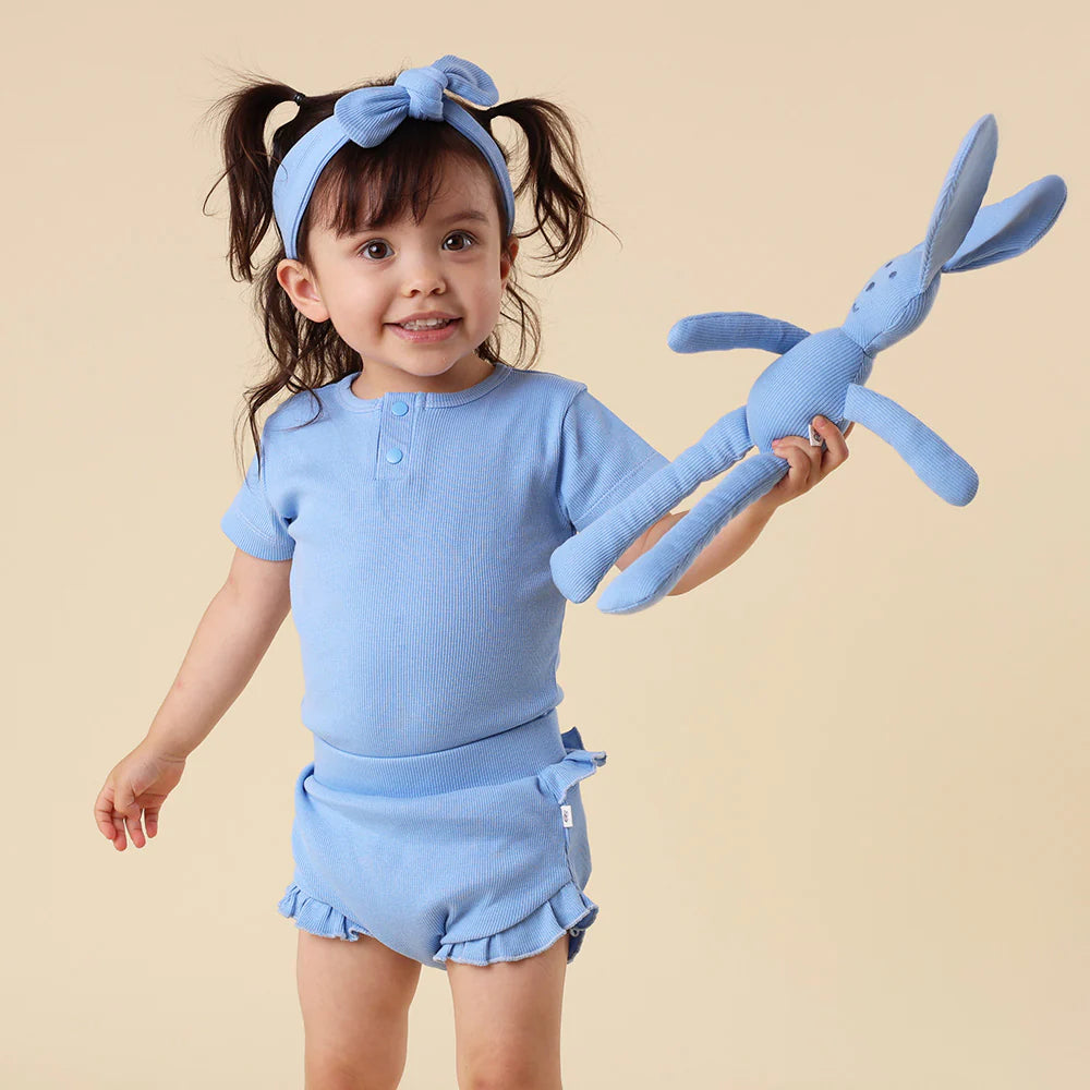 Bluebell Short Sleeve Organic Bodysuit